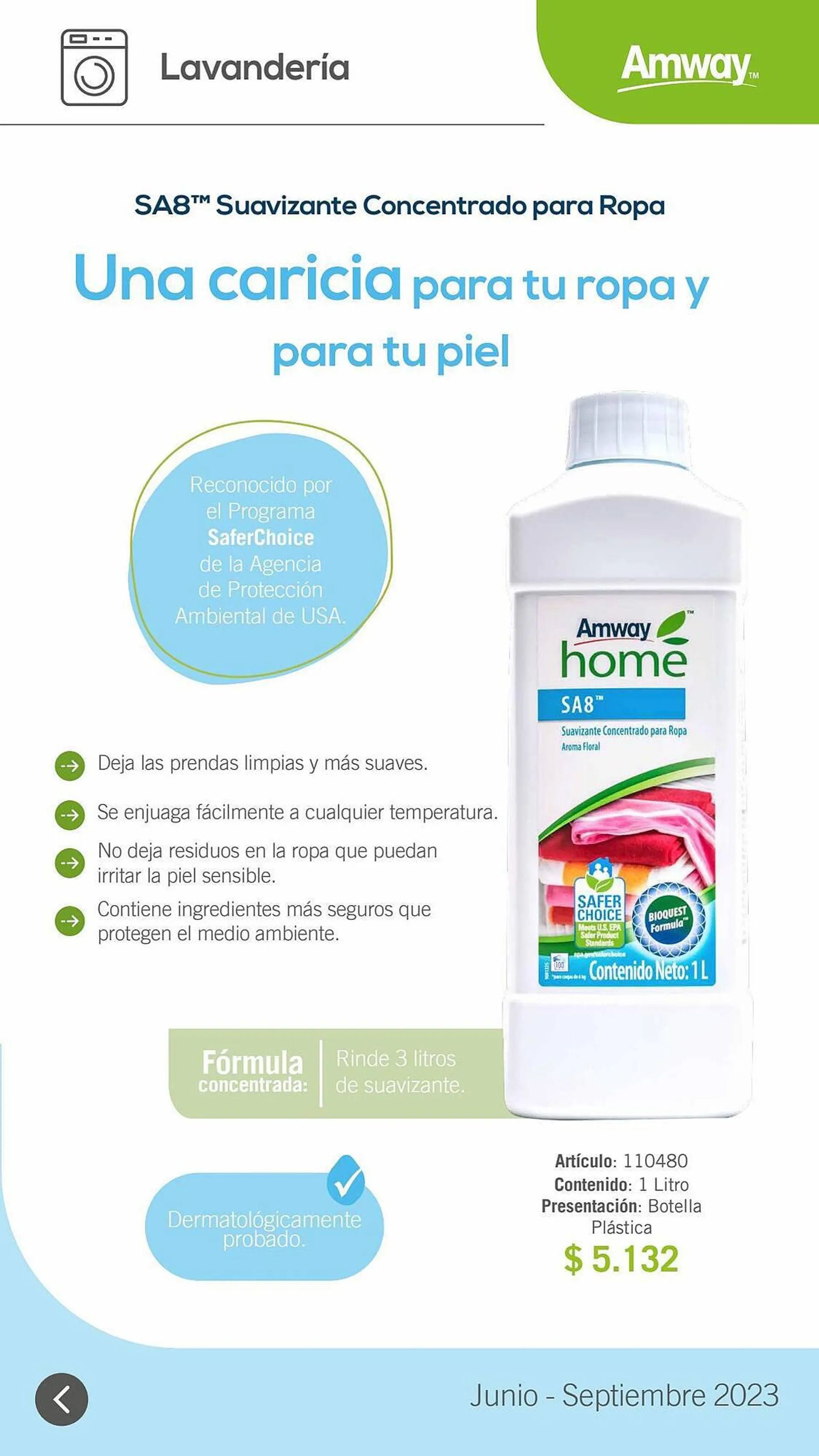 Ofertas de Catálogo Amway 1 de julio al 30 de septiembre 2023 - Página 8 del catálogo