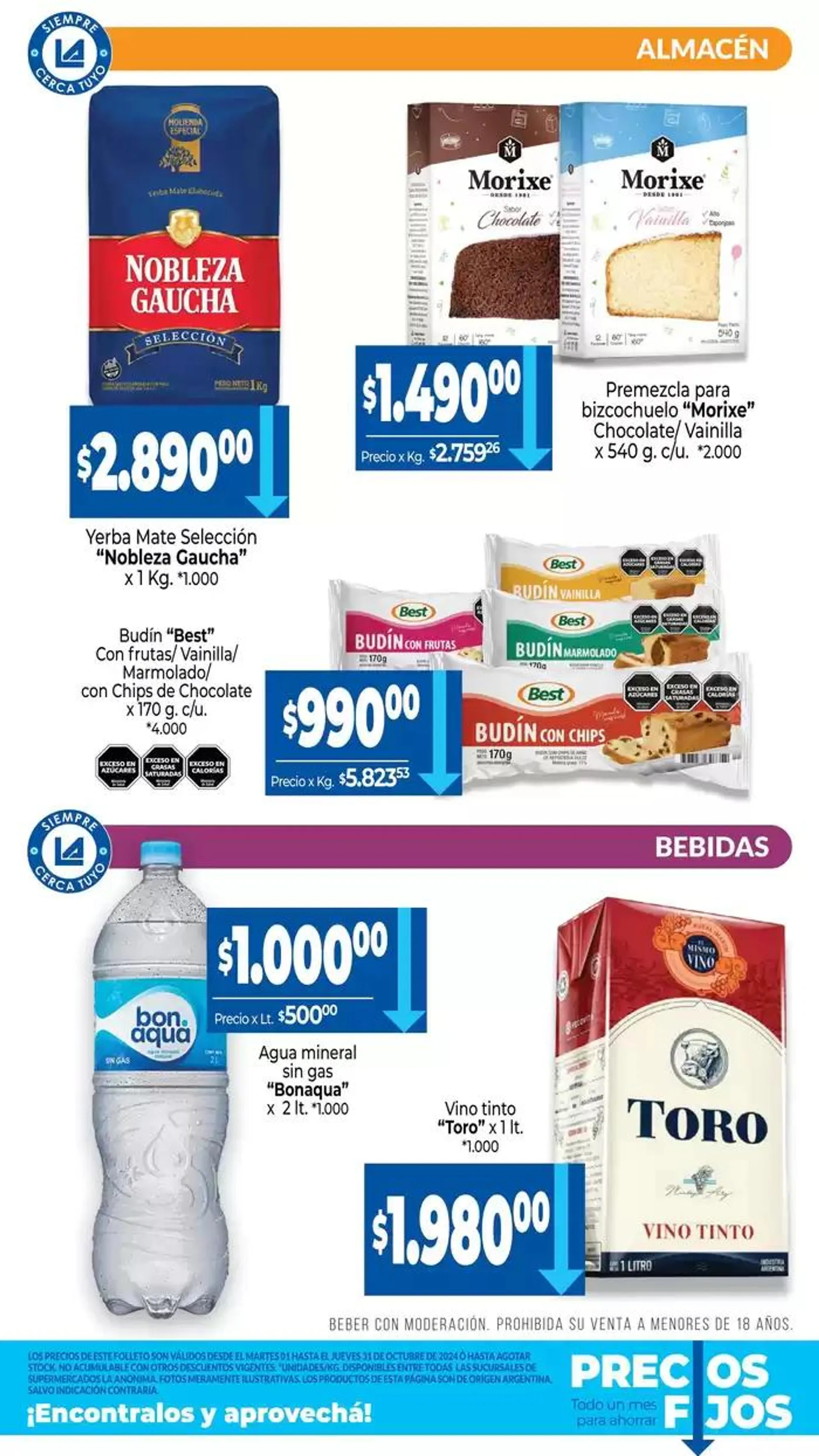 Ofertas de Precios Fijos 1 de octubre al 15 de octubre 2024 - Página 9 del catálogo