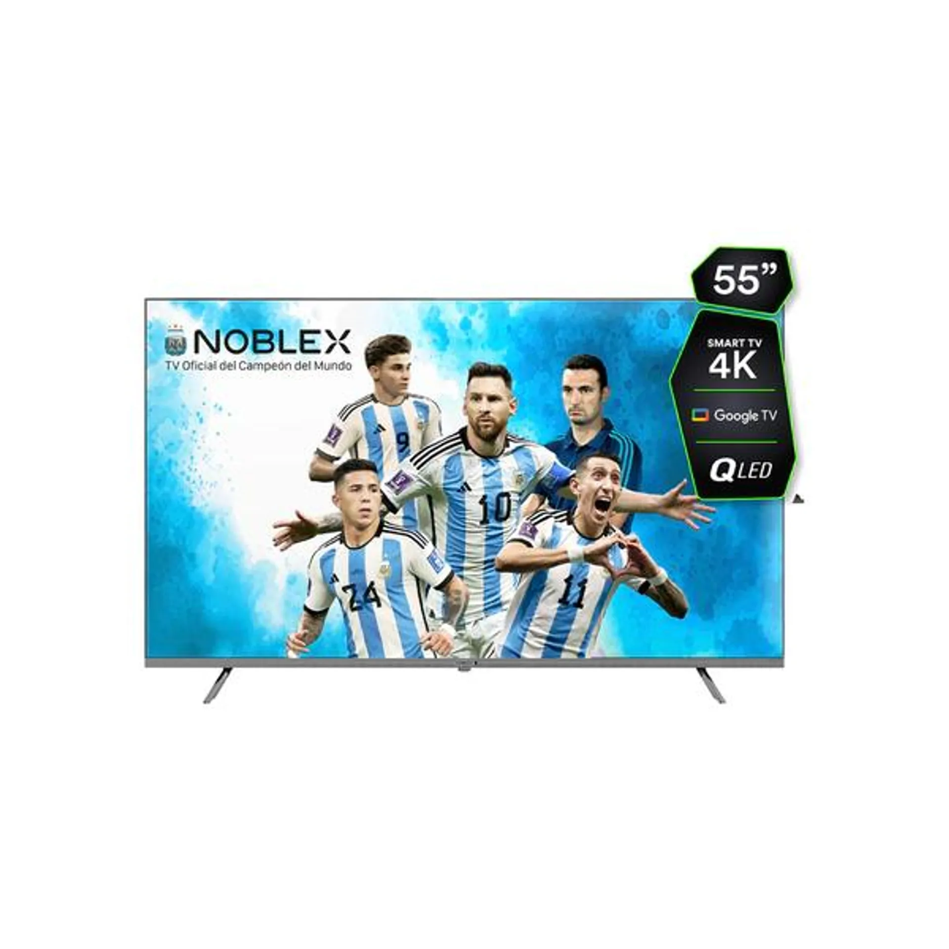 Smart Tv Noblex Dr55x9500 55 Pulgadas Qled 4k Black Series