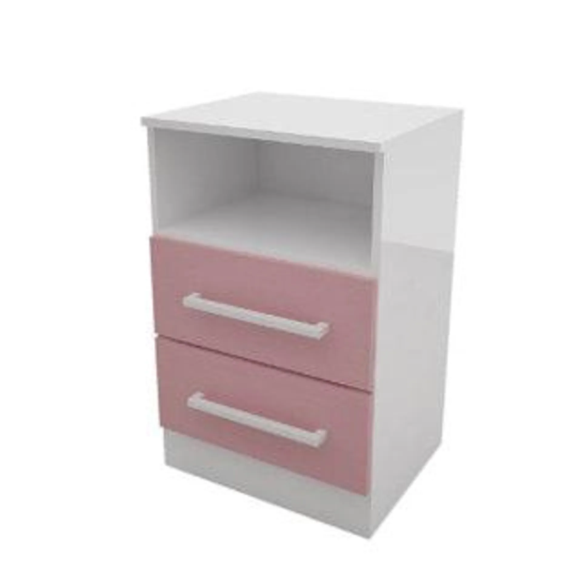 Mesa Luz Delos Dj120Ro 2C+Est 45X70X37 Rosa