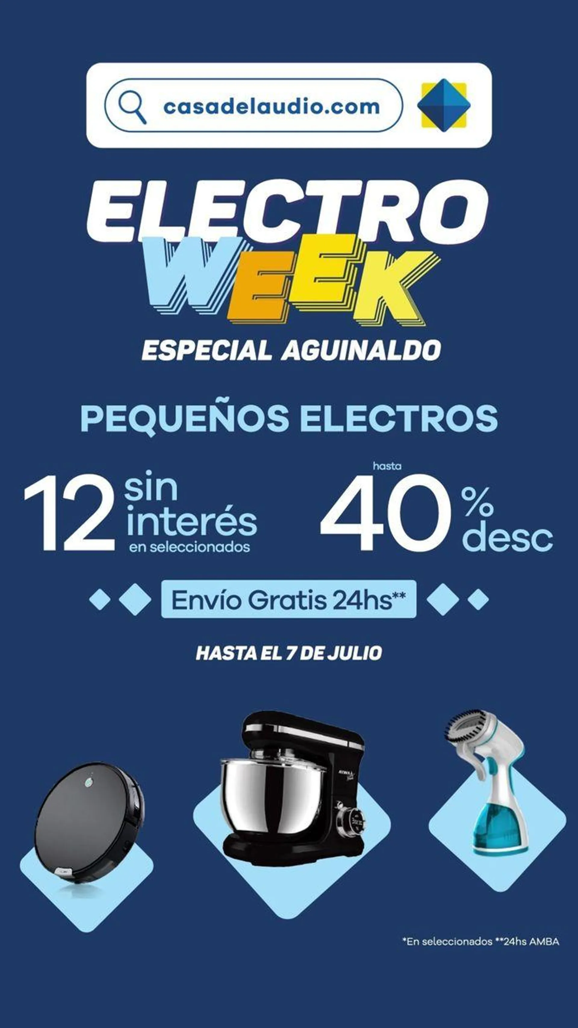 Electro Week Hasta 40% descuento - 2