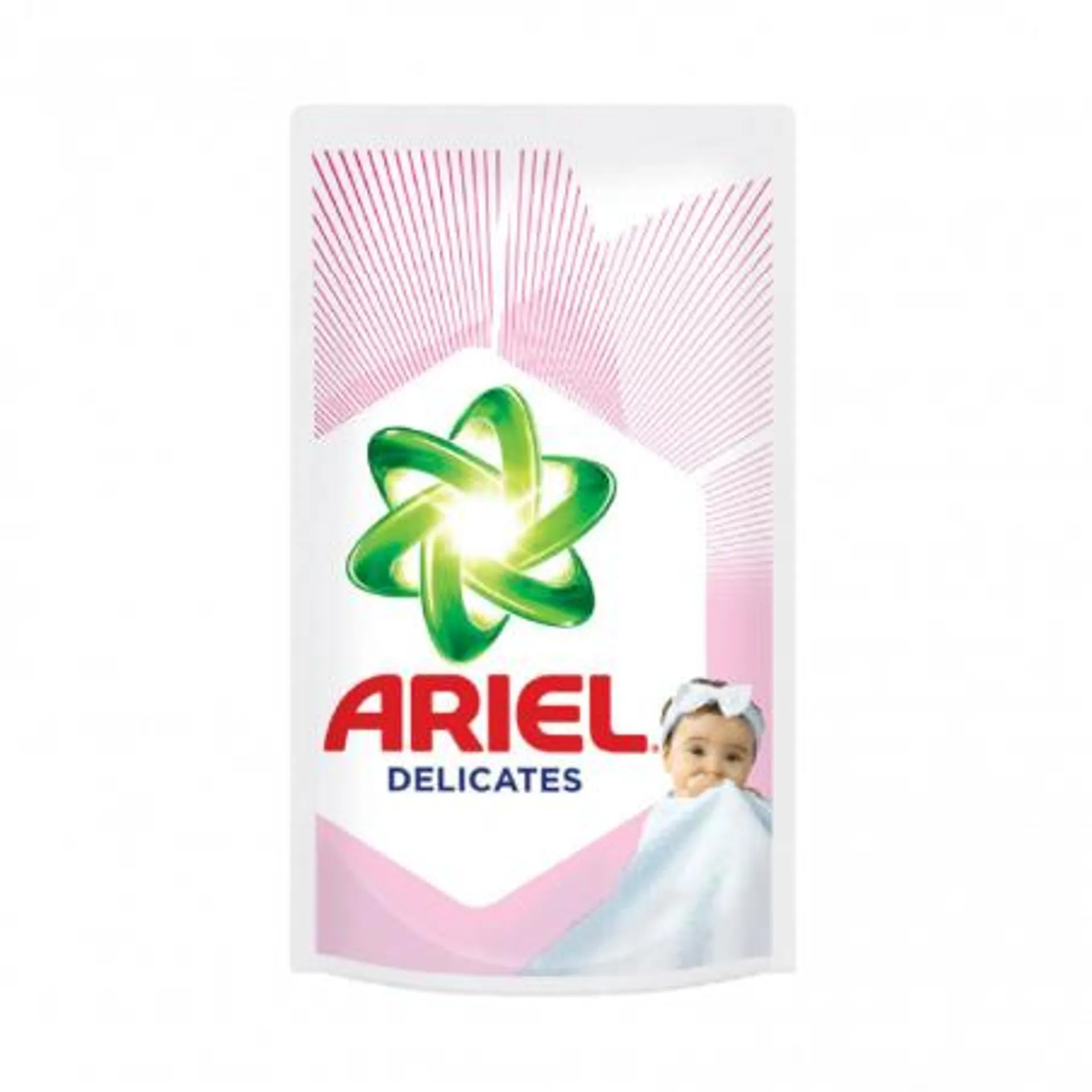 DETER.ROPA LIQ. ARIEL DELICATEC POUCH 800 ML.