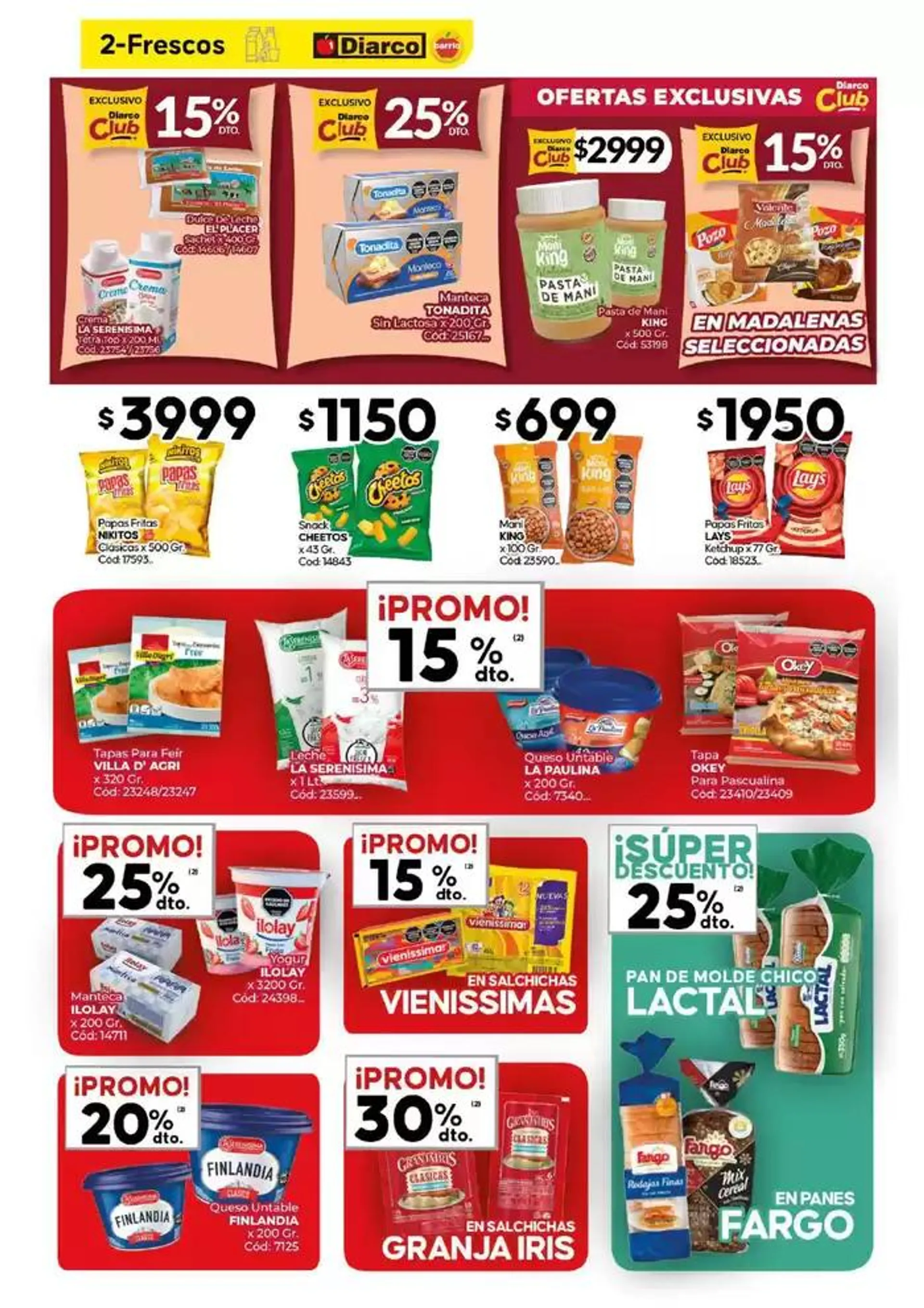 Ofertas de Ofertas Diarco Barrio 6 de octubre al 11 de octubre 2024 - Página 2 del catálogo