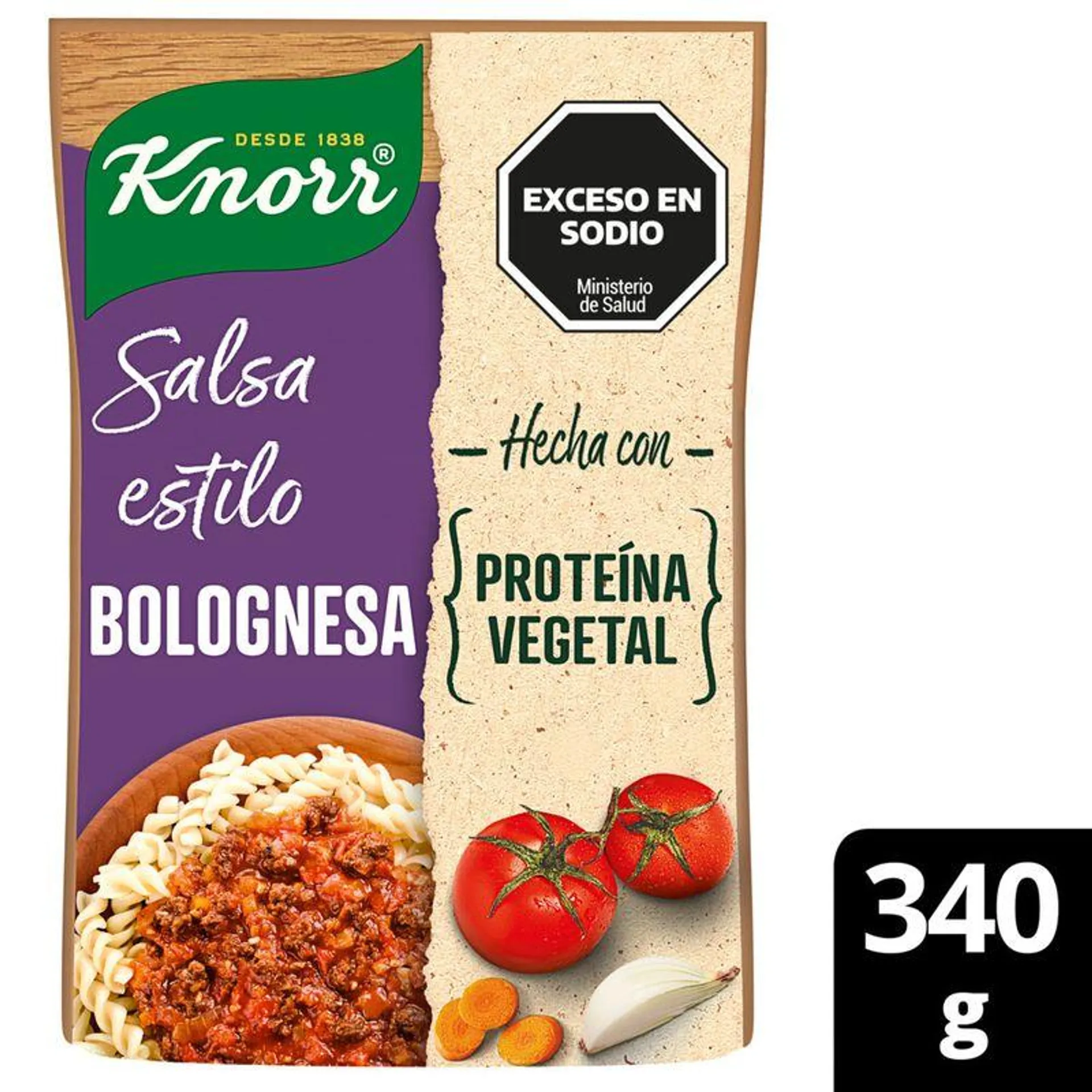 Salsa Bolognesa Knorr 340 G