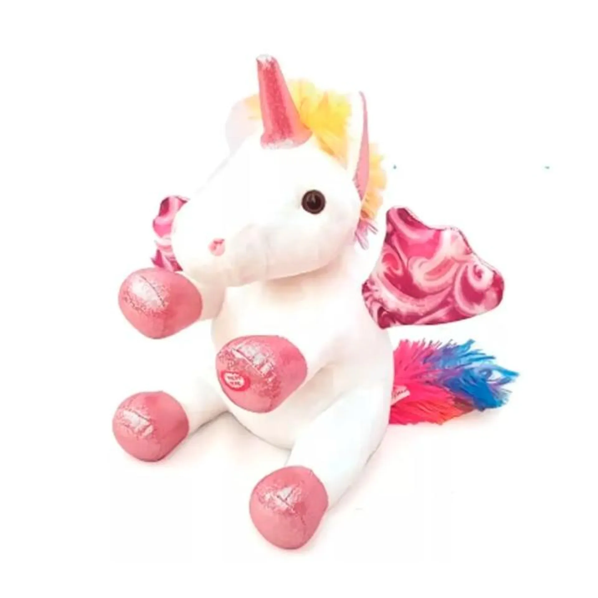 PELUCHE UNICORNIO ALITAS MAGICAS