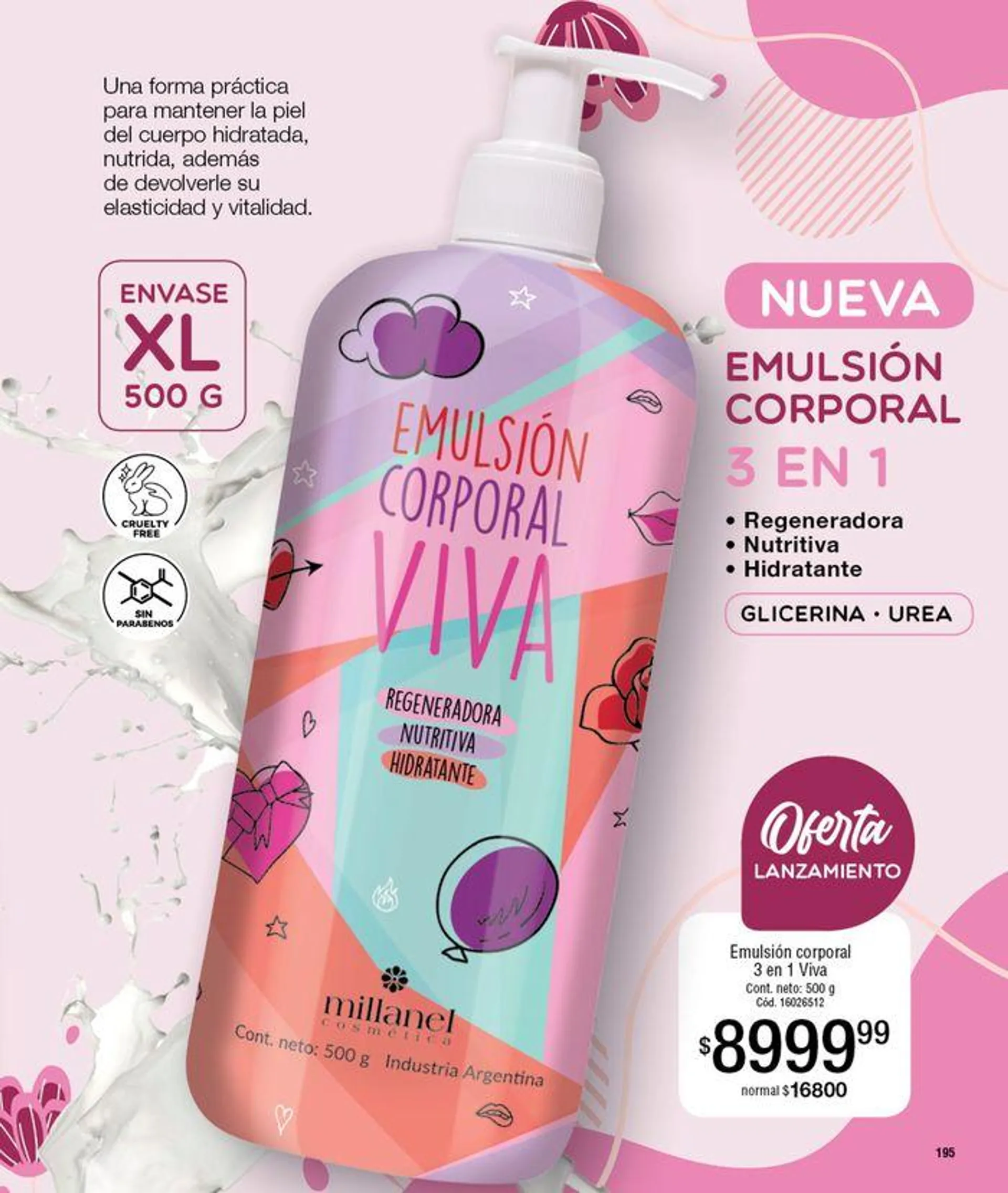 Ofertas de Catálogo Millanel Cosmética 23 de septiembre al 20 de octubre 2024 - Página 195 del catálogo