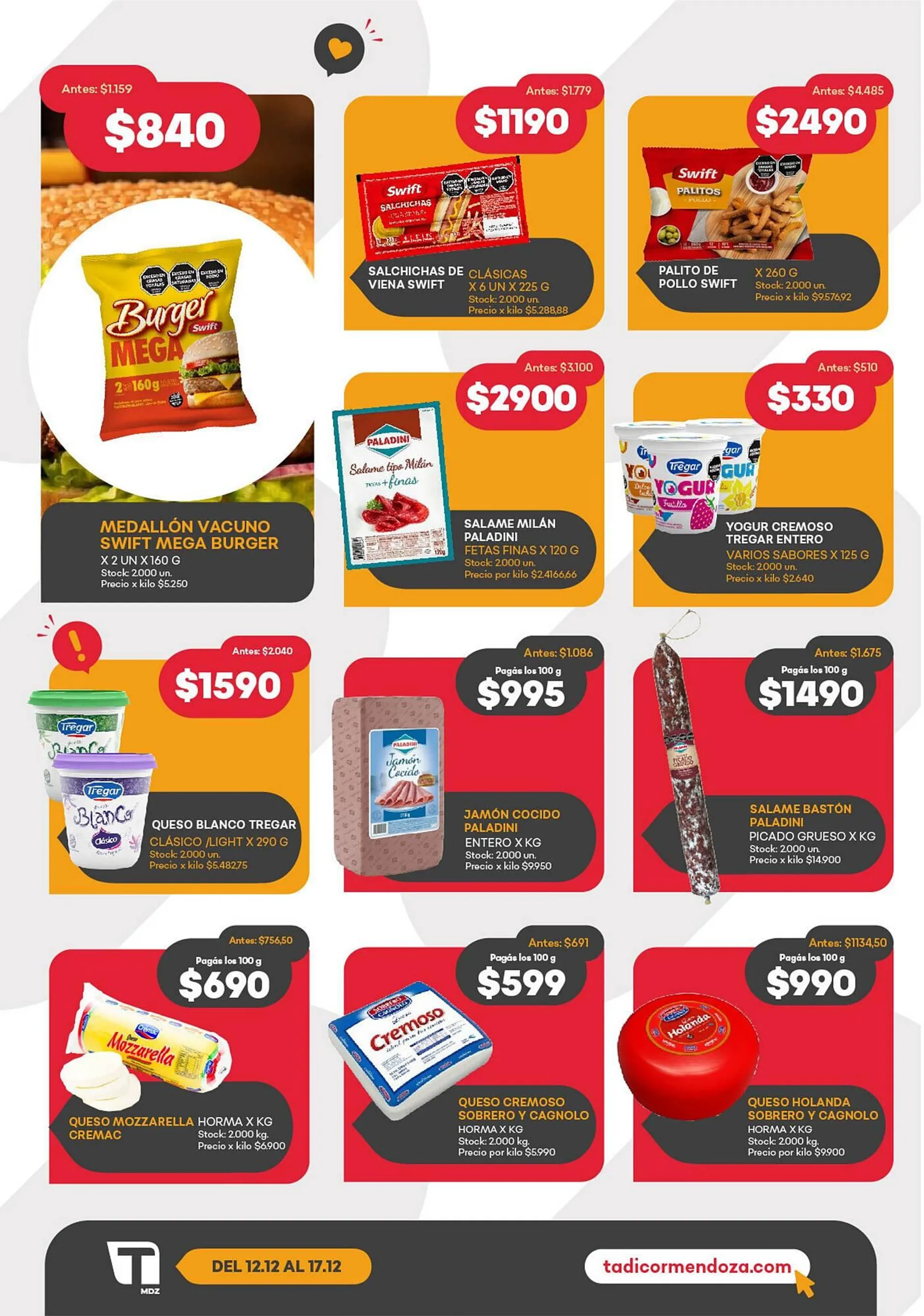 Ofertas de Catálogo Supermercados Tadicor 11 de diciembre al 17 de diciembre 2024 - Página 6 del catálogo