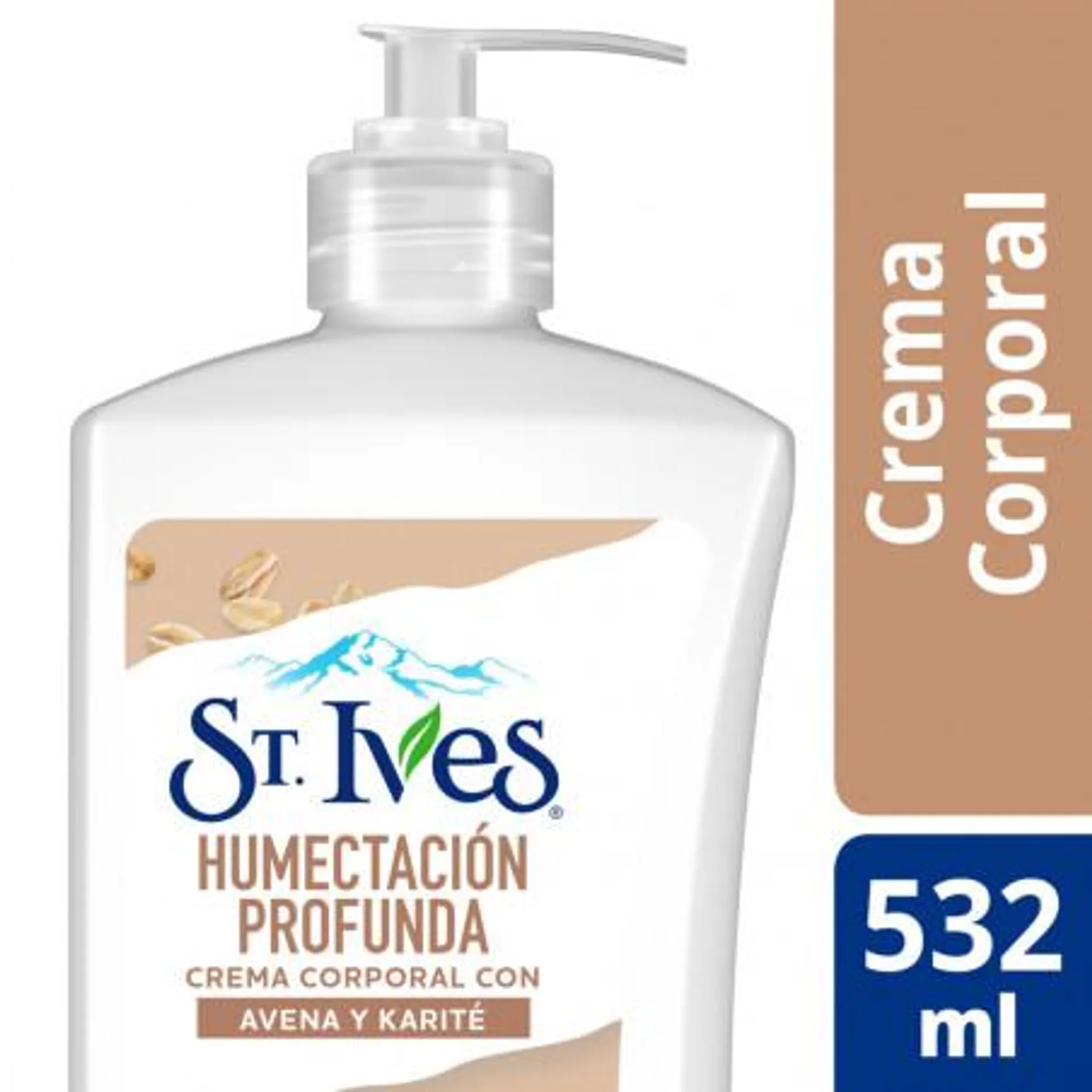 CREMA CORPORAL ST.IVES AVENA & KARITE 532 ML.