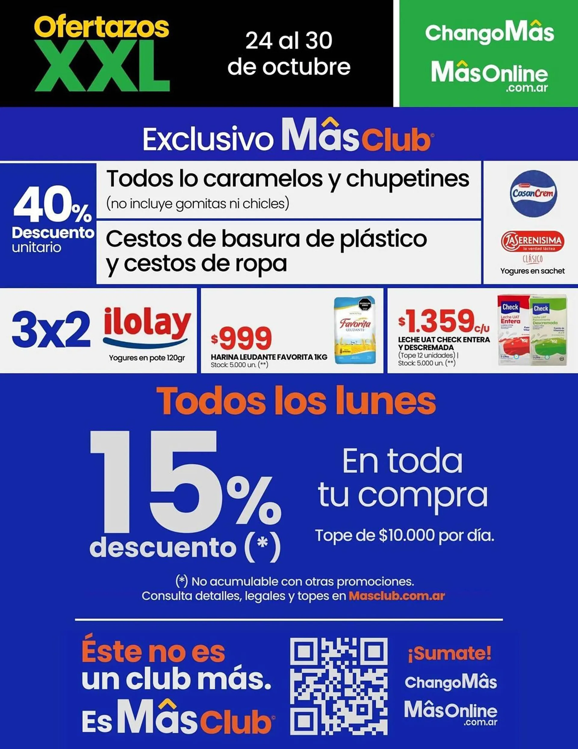 Ofertas de Catálogo Changomas 28 de octubre al 30 de octubre 2024 - Página 6 del catálogo