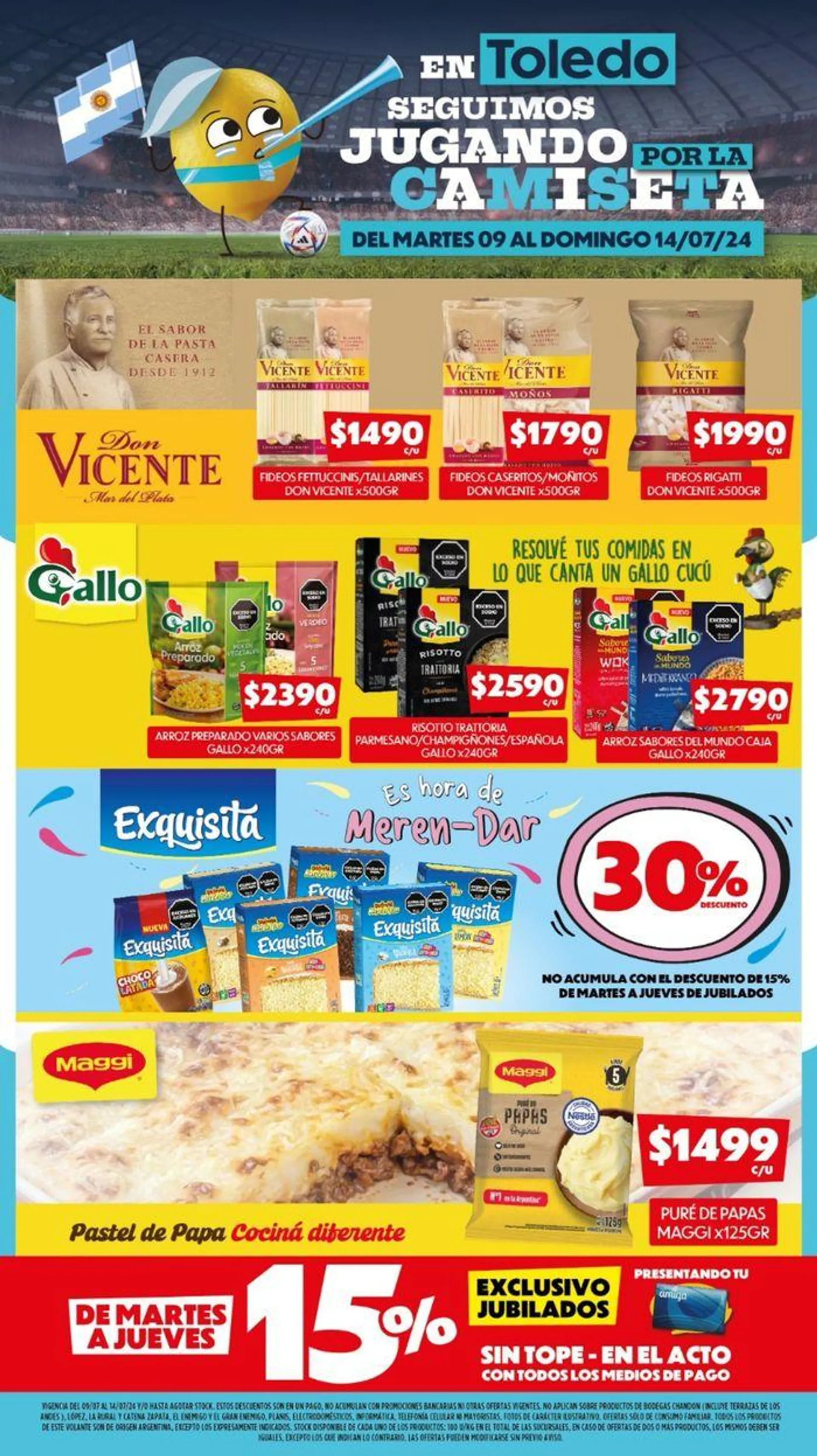 Ofertas de Catálogo Supermercados Toledo 9 de julio al 14 de julio 2024 - Página 4 del catálogo