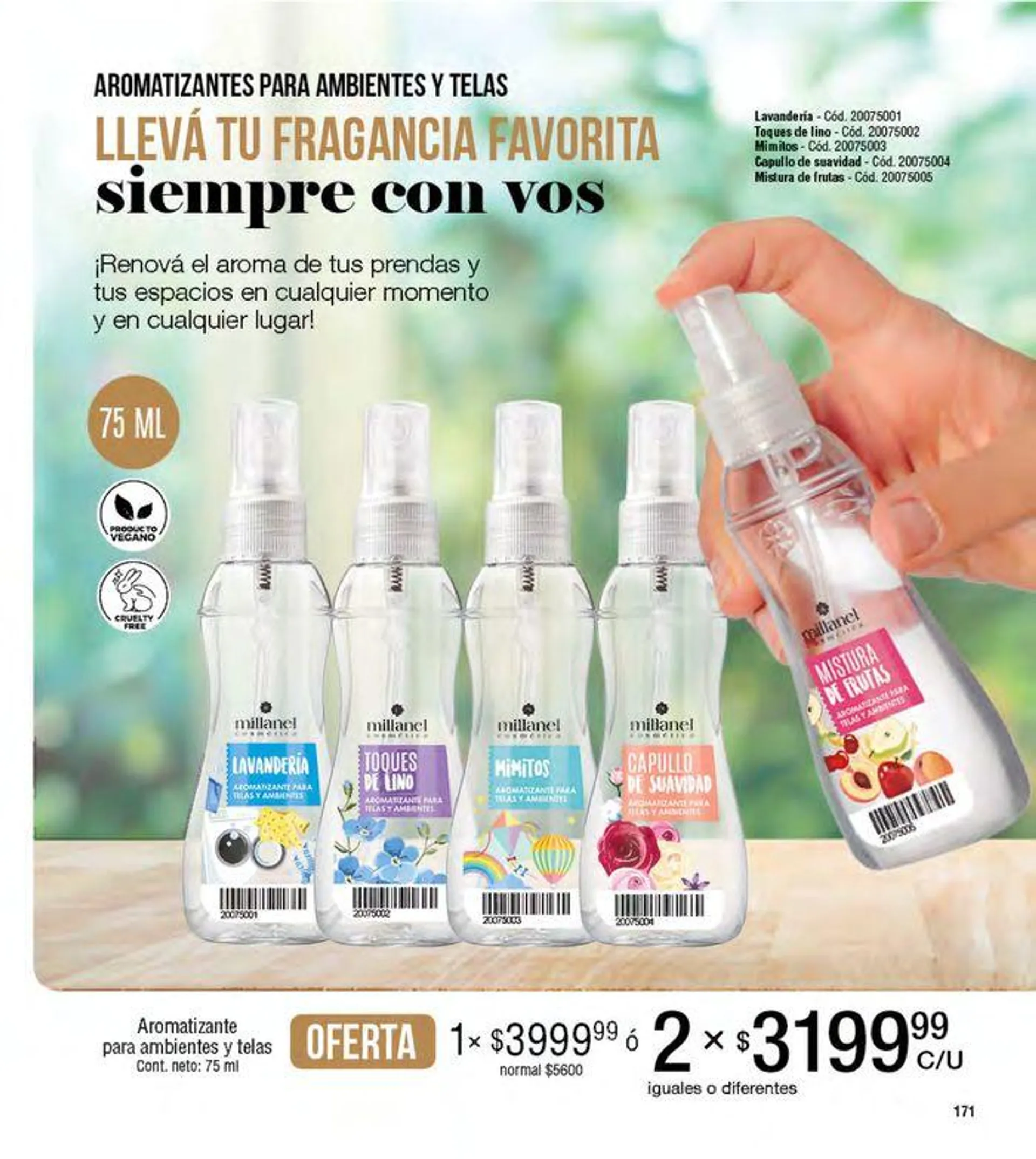 Ofertas de Catálogo Cosmeticos Millanel C8/24 5 de julio al 28 de julio 2024 - Página 171 del catálogo