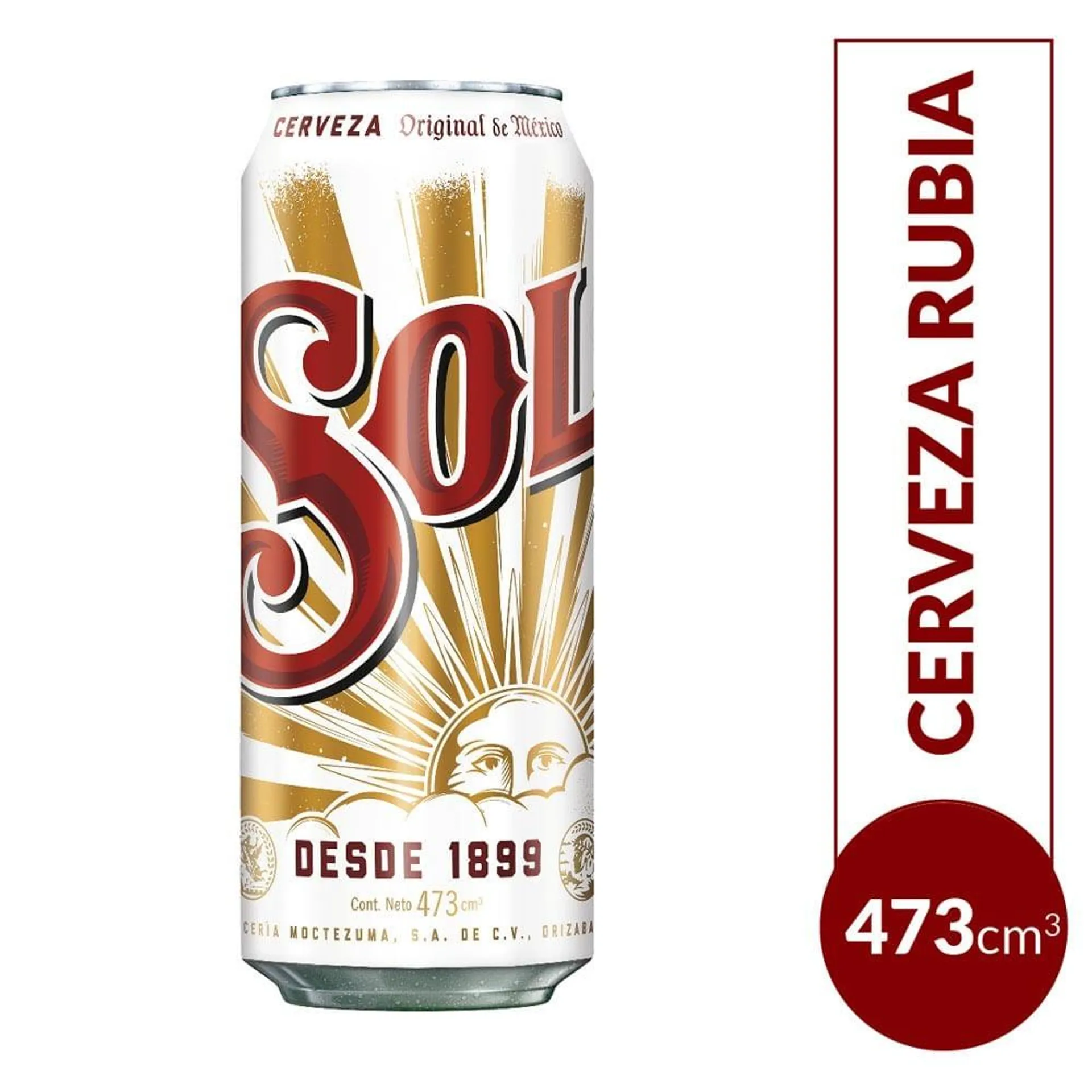 CERVEZA SOL LAT 473X