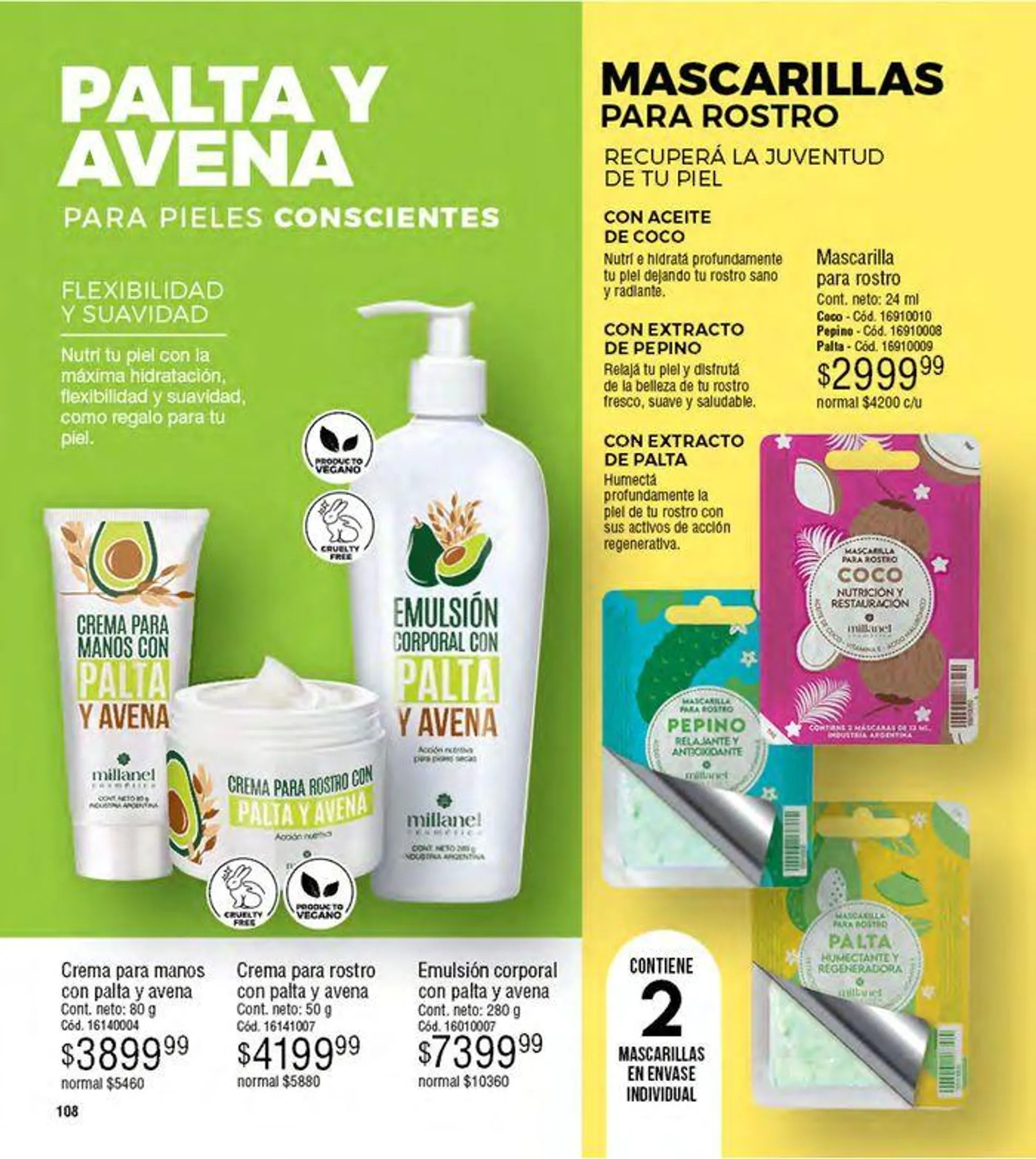 Ofertas de Catálogo Cosmeticos Millanel C8/24 5 de julio al 28 de julio 2024 - Página 108 del catálogo