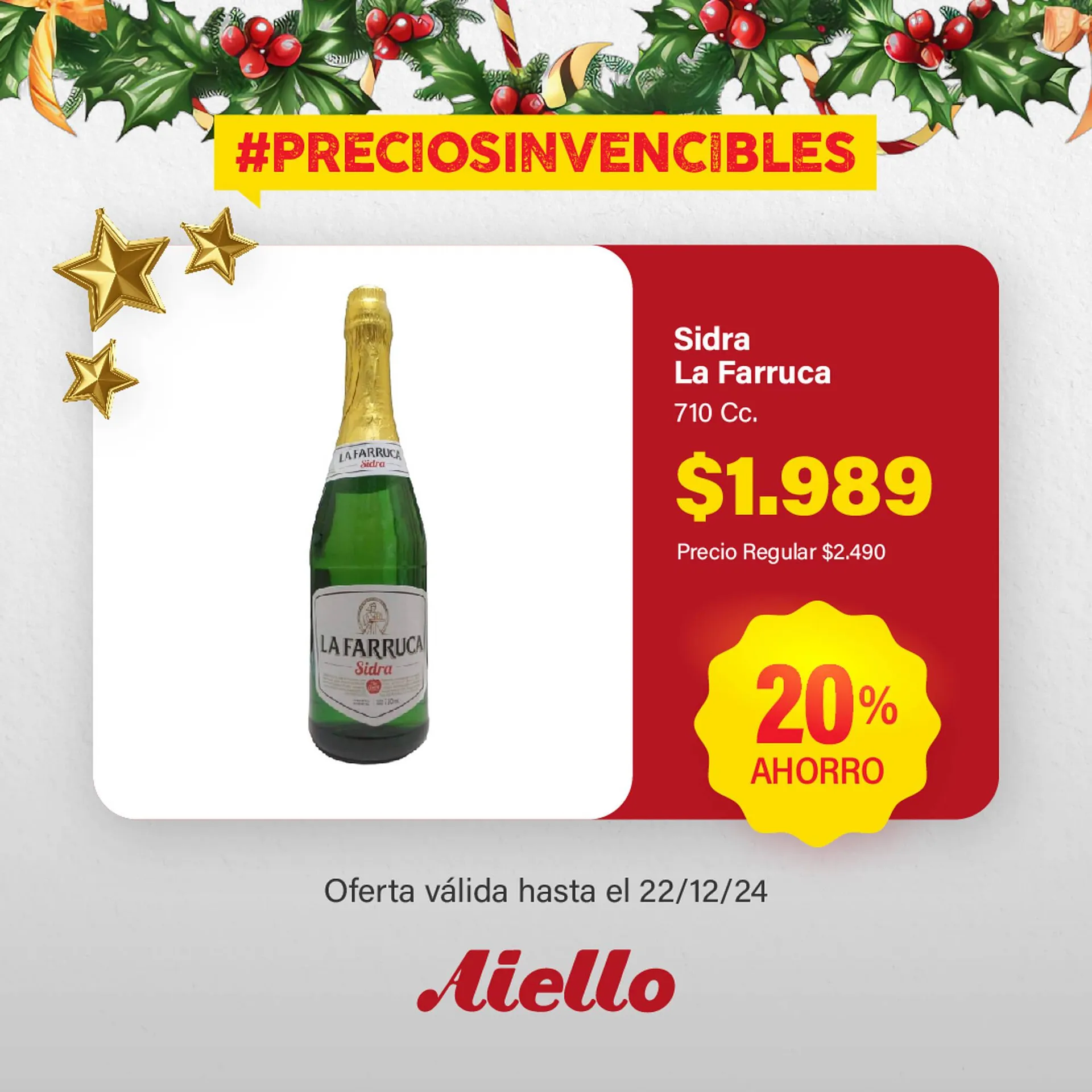 Ofertas de Catálogo Supermercados Aiello 6 de diciembre al 22 de diciembre 2024 - Página 4 del catálogo