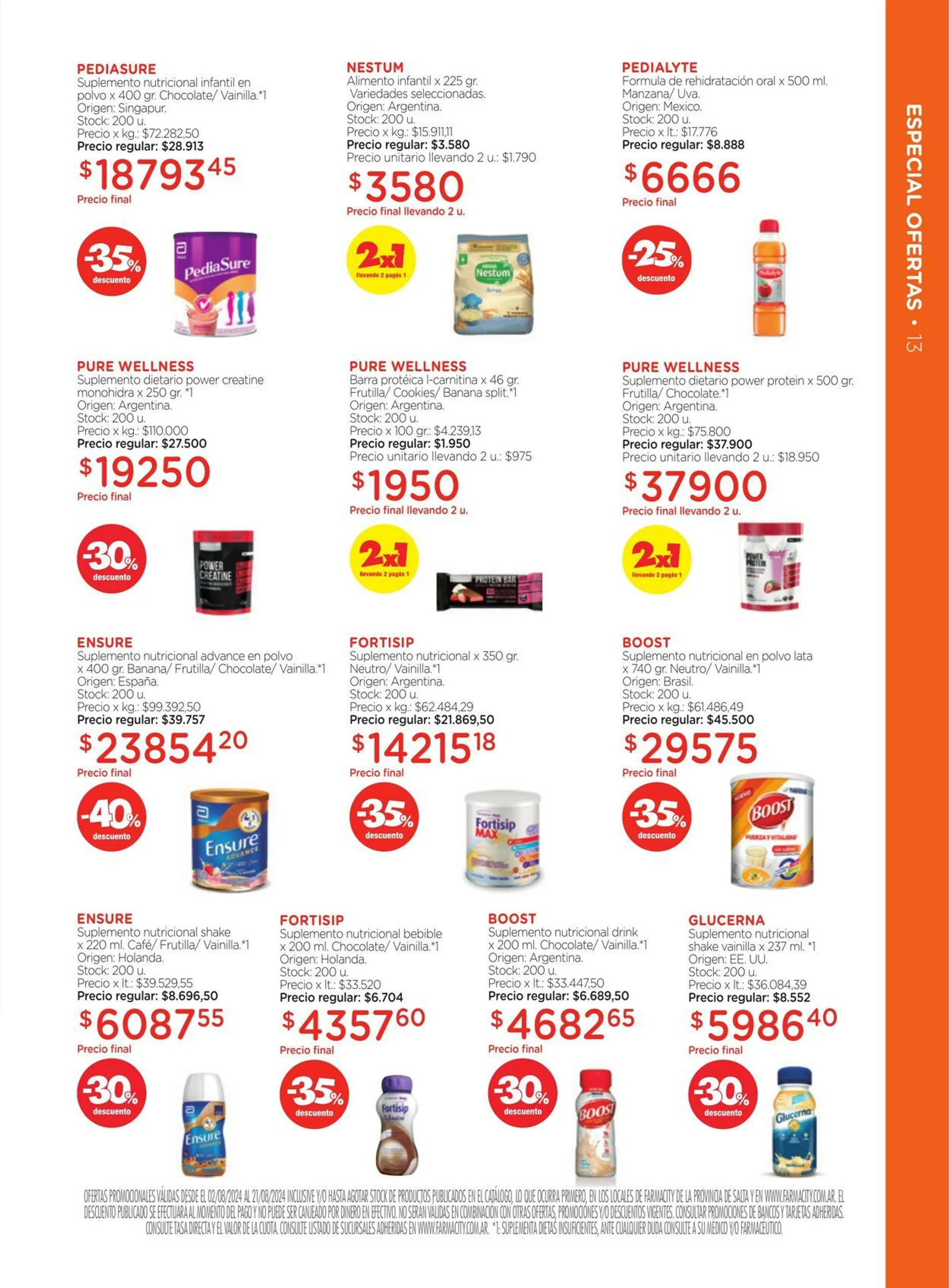 Ofertas de Farmacity 1 de agosto al 31 de agosto 2024 - Página 13 del catálogo