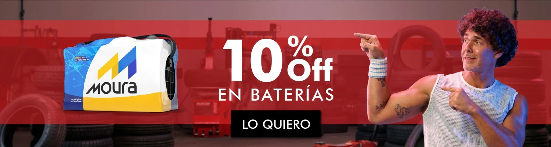 10% Off en Baterías - 1