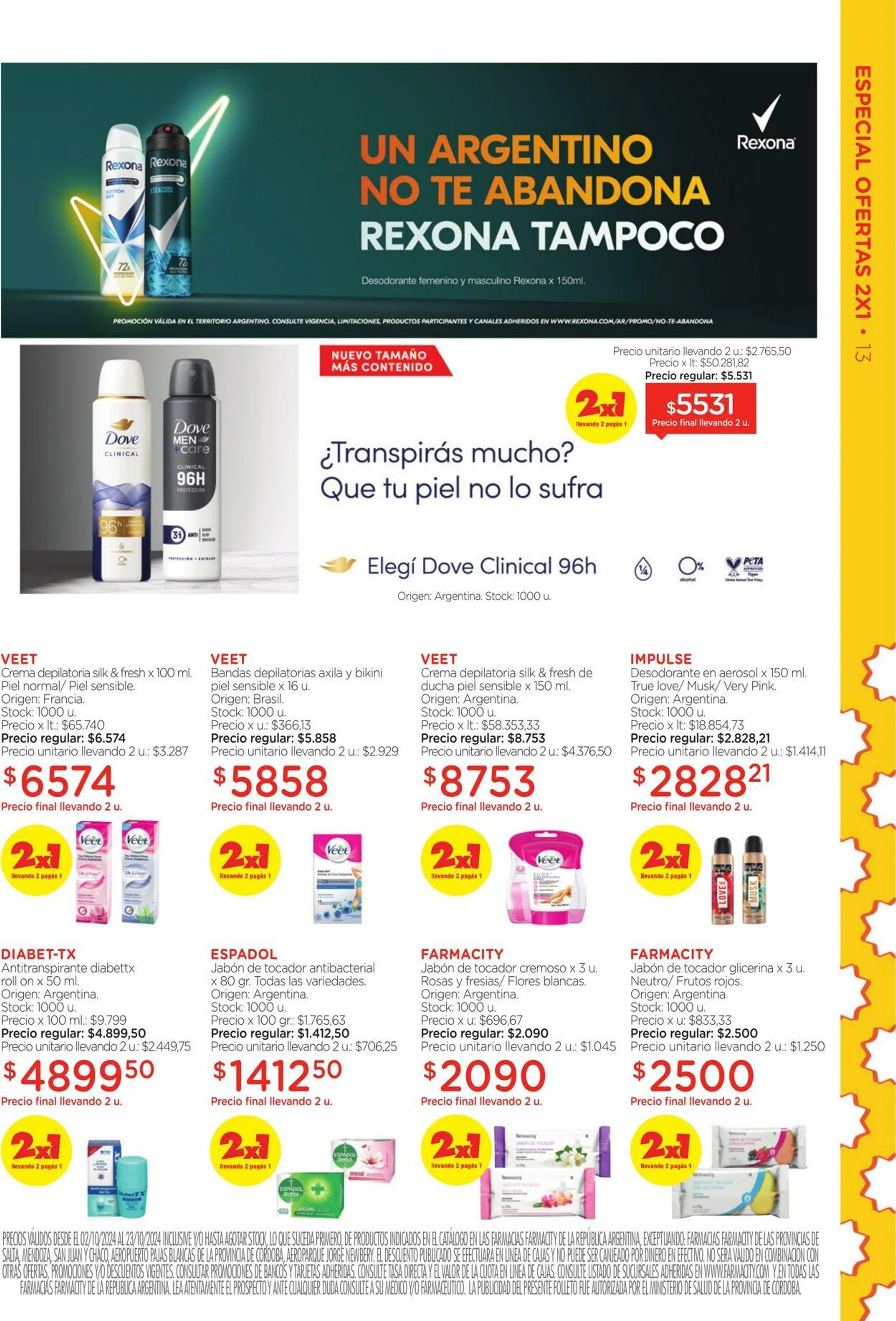 Ofertas de Farmacity 1 de octubre al 31 de octubre 2024 - Página 13 del catálogo