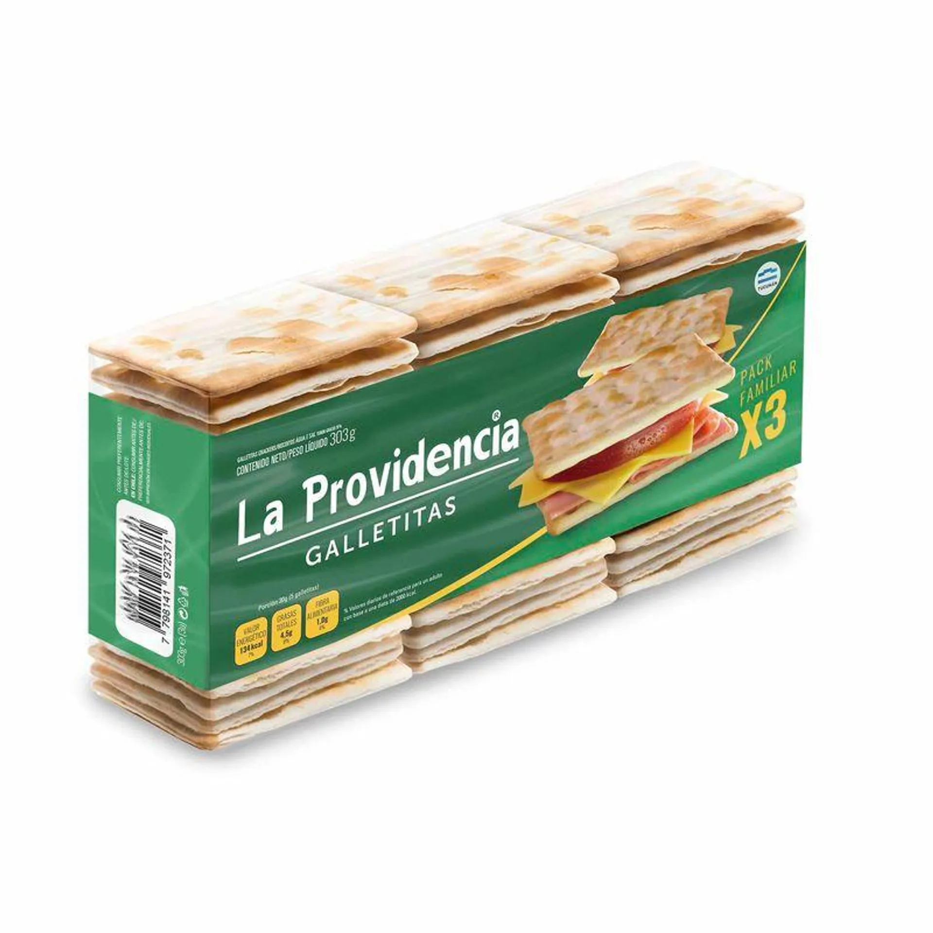 Galletitas crackers La Providencia 303 g.