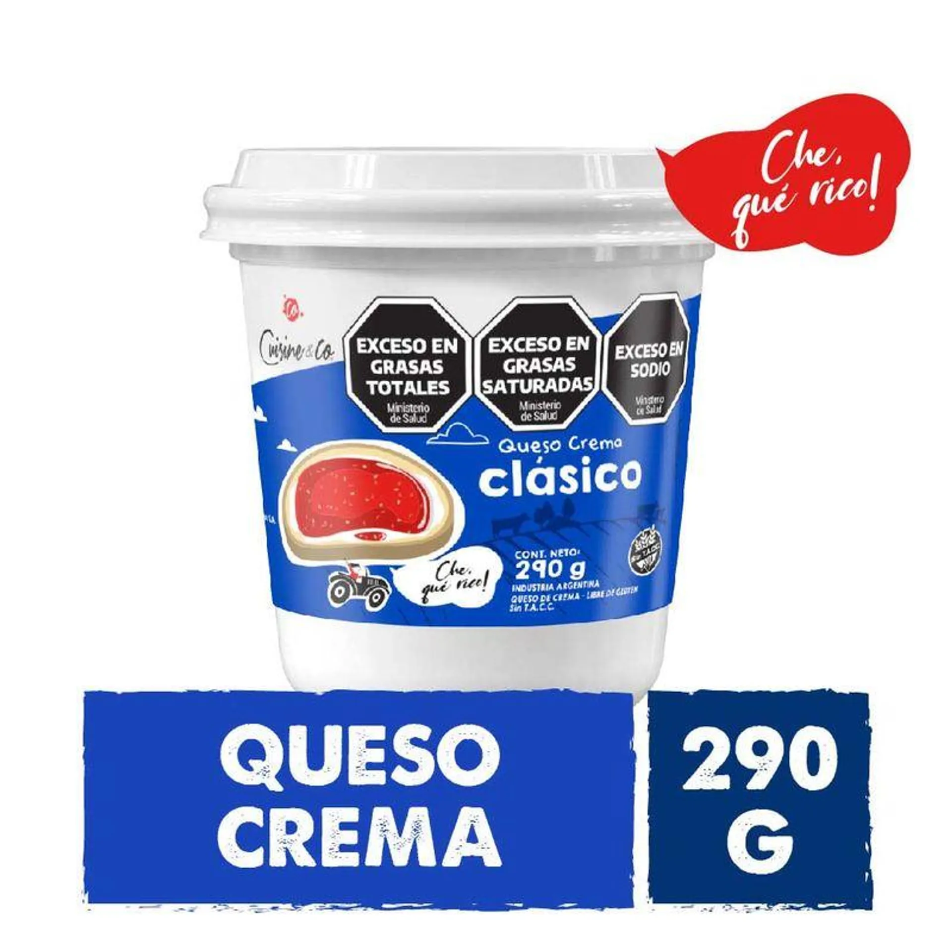Queso Crema Sin Tacc Cuisine & Co 290gr