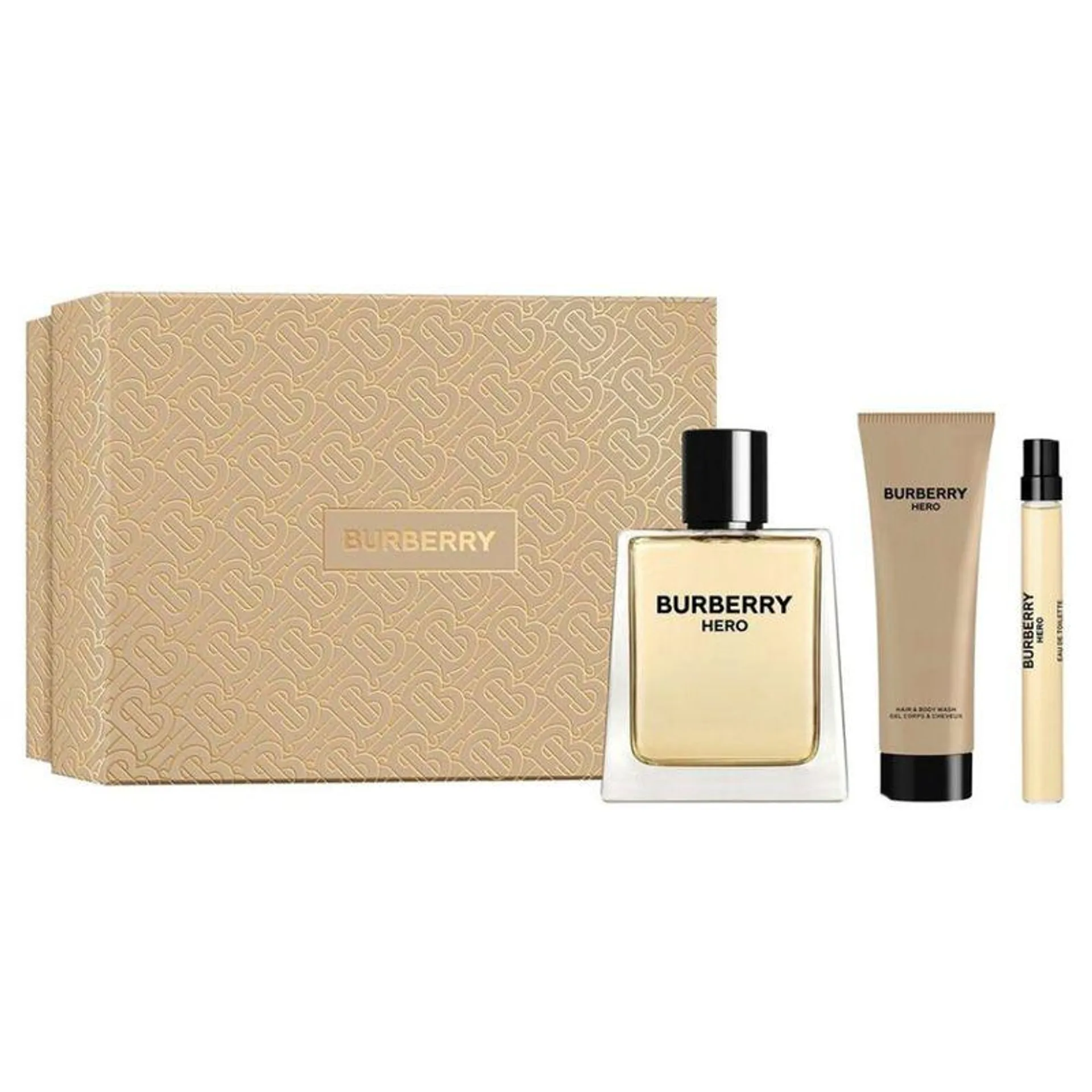 Set Hero EDT 100 Ml + Shower Gel + Travel Size