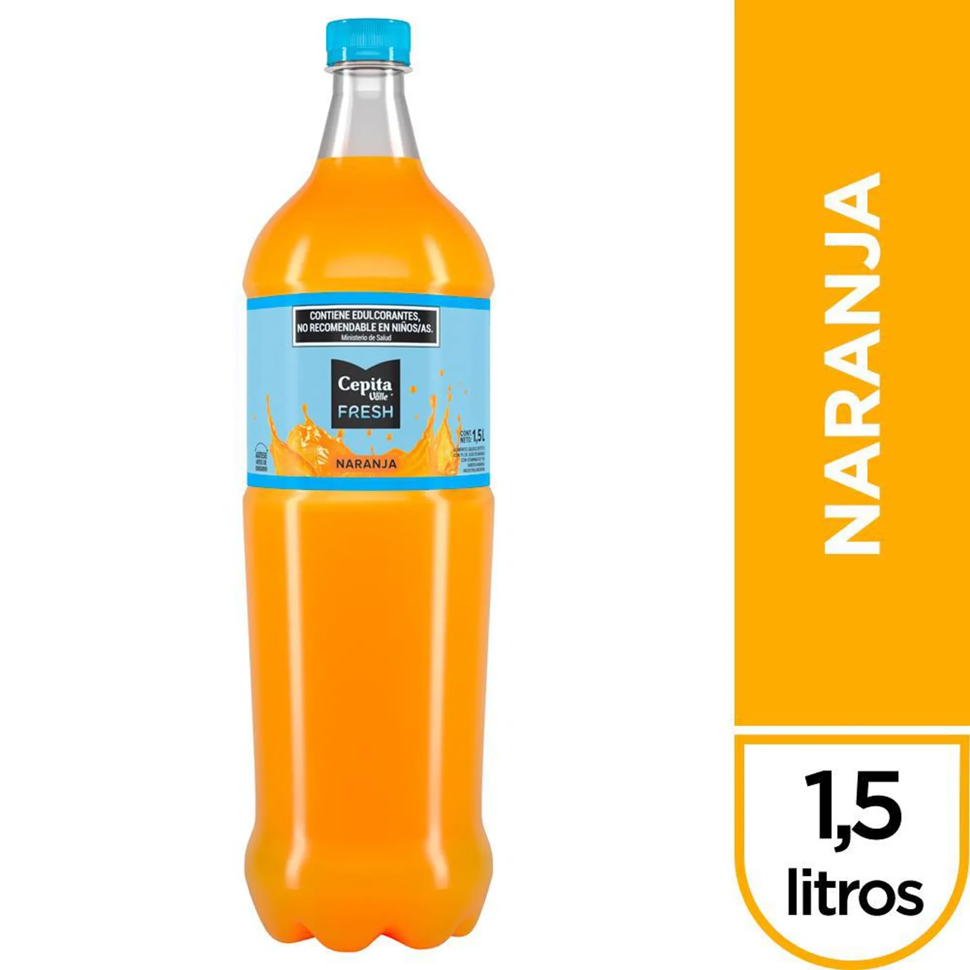 Jugo CEPITA DEL VALLE Fresh Naranja 1,5 Lt