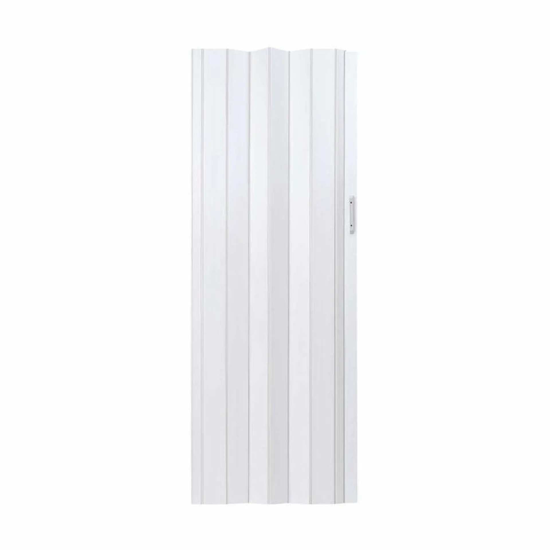 Puerta Plegadiza Pvc Ciega Blanco 74X200Cm