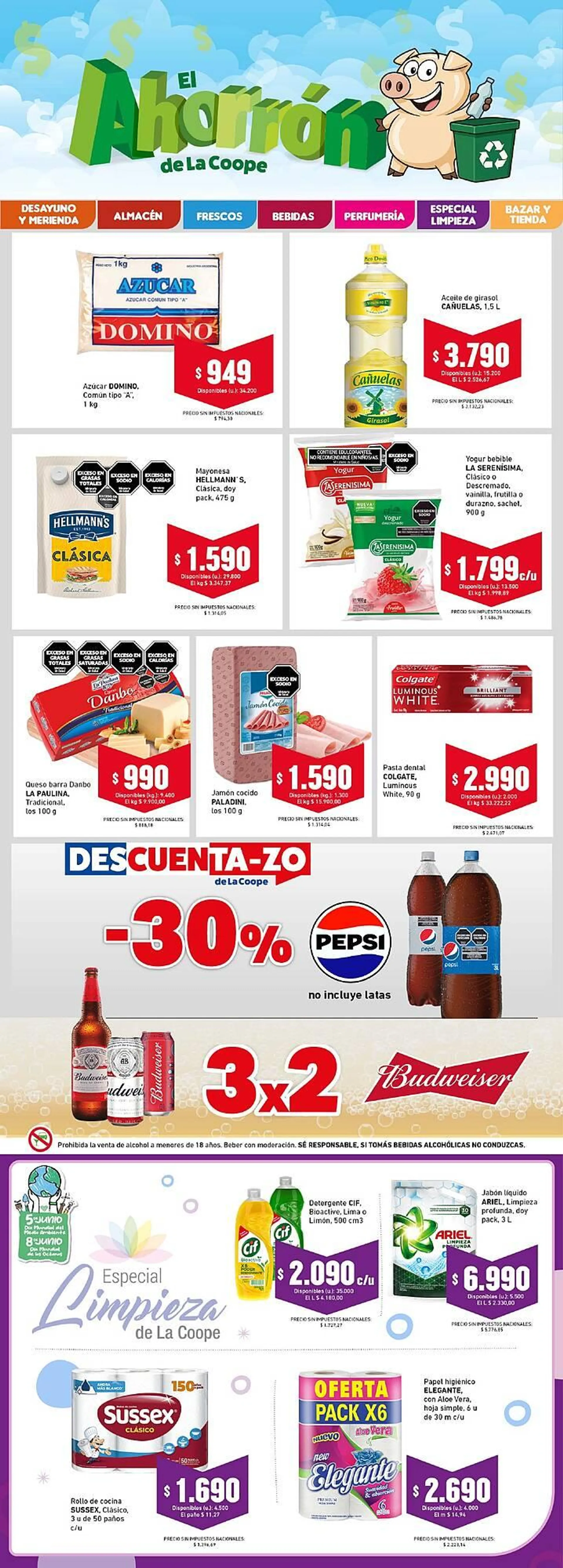 Ofertas de Catálogo Cooperativa Obrera 29 de mayo al 11 de junio 2025 - Página 1 del catálogo