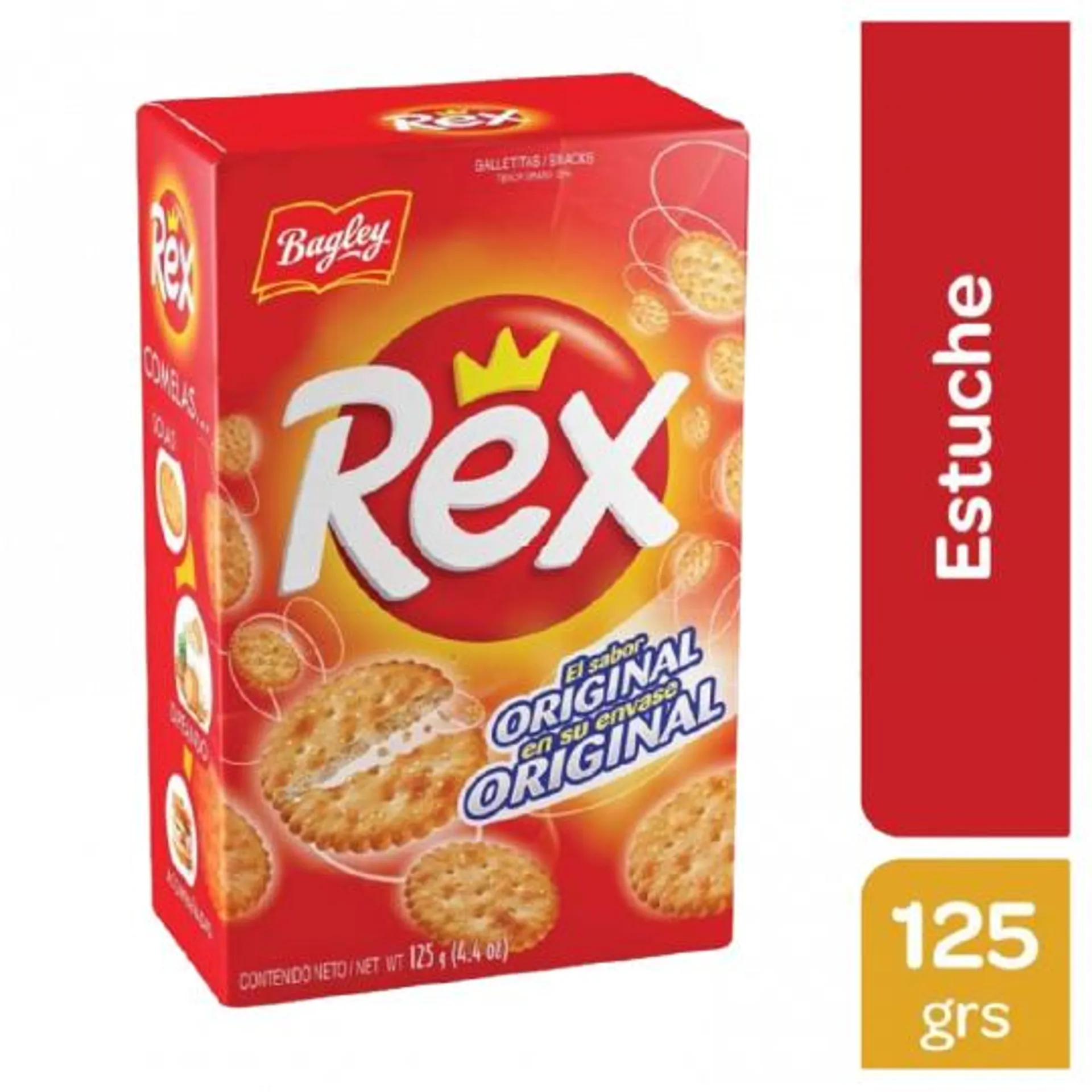 GALLETAS SNACKS REX 125 GRS