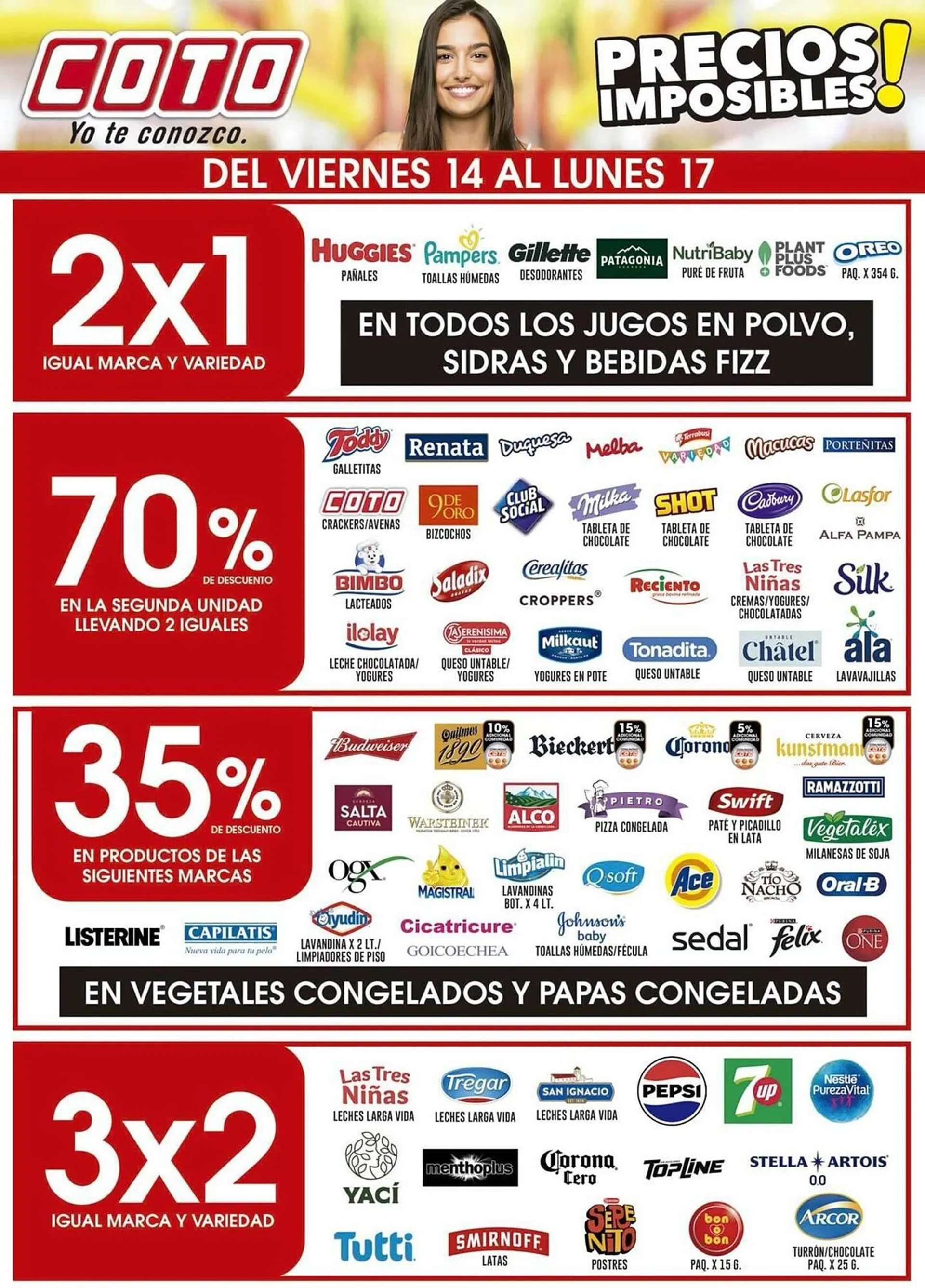 Ofertas de Catálogo Coto 14 de marzo al 17 de marzo 2025 - Página 1 del catálogo