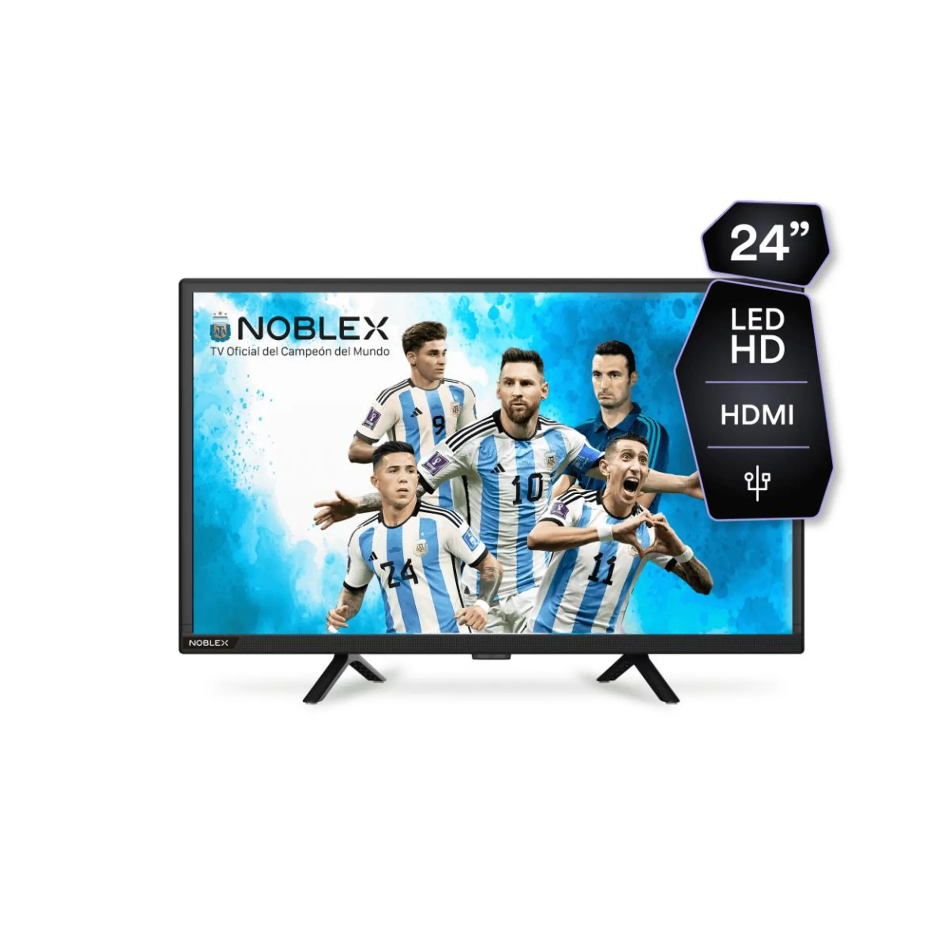 Led TV 24" HD Noblex LED DB24X4000