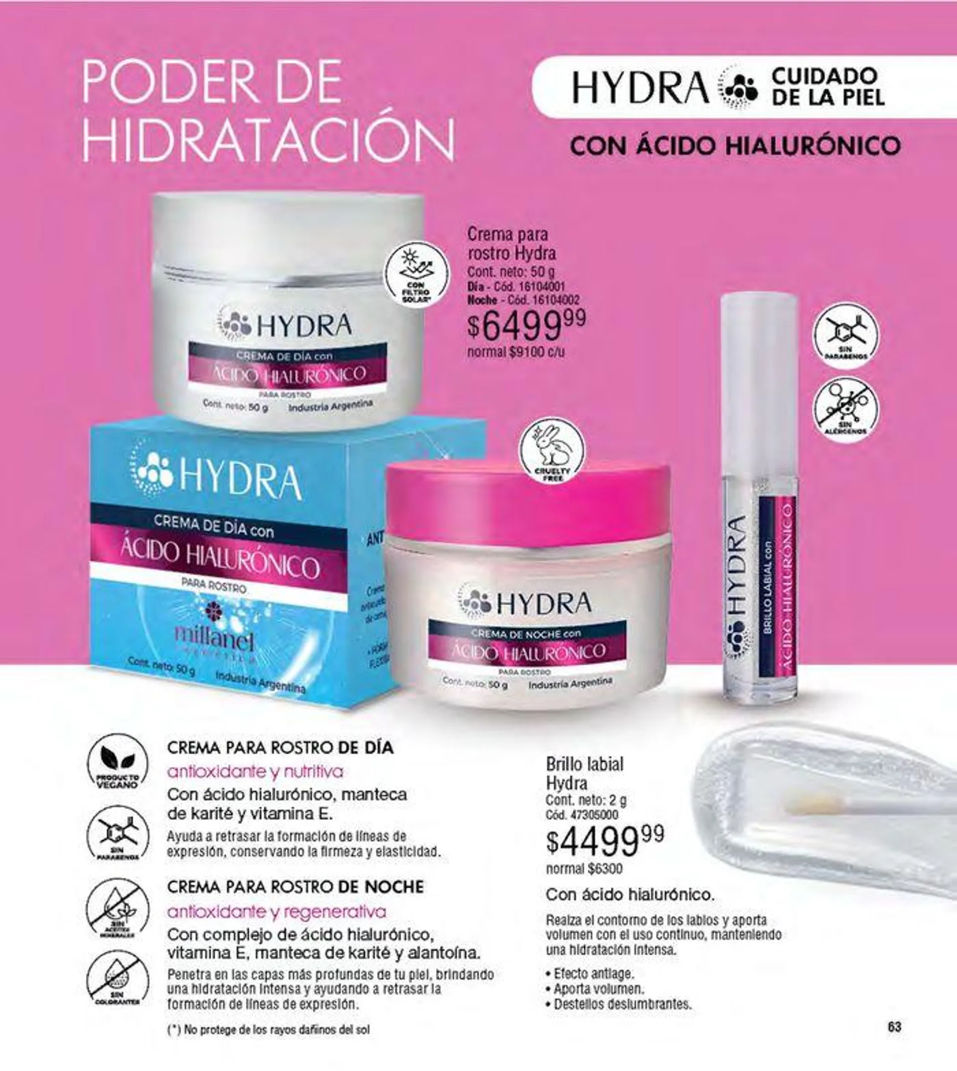 Ofertas de Catálogo Cosmeticos Millanel C8/24 5 de julio al 28 de julio 2024 - Página 63 del catálogo