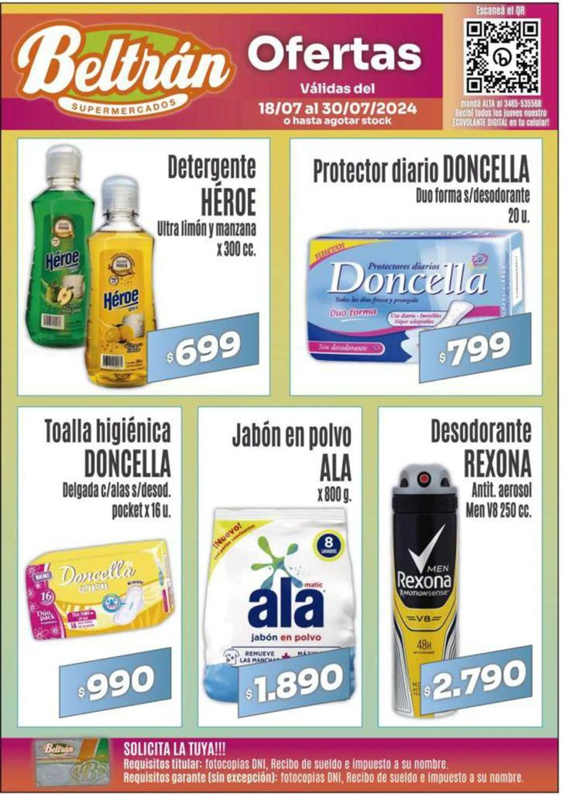 Ofertas de Catálogo Supermercados Beltrán 18 de julio al 30 de julio 2024 - Página 3 del catálogo