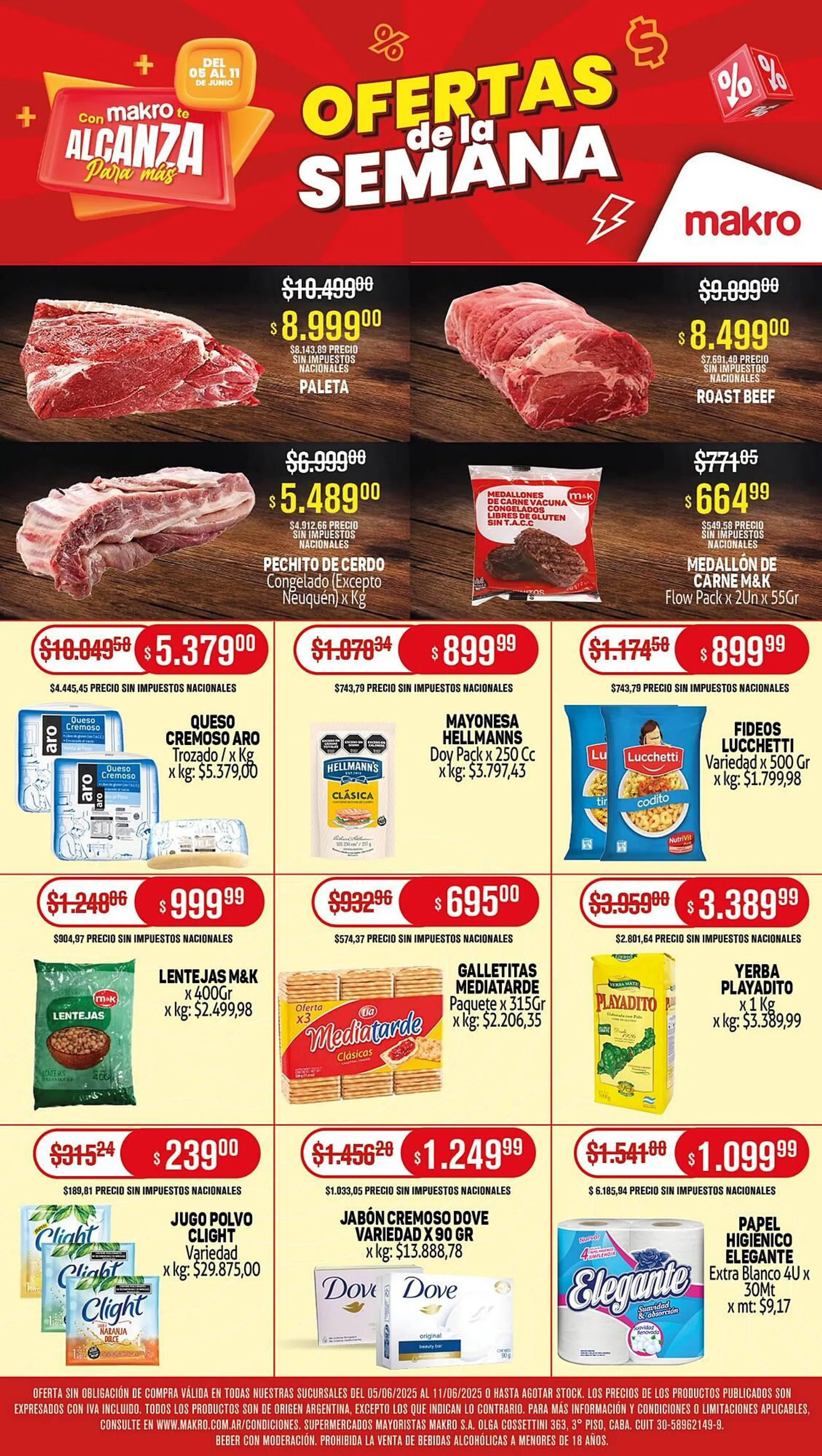 Ofertas de Catálogo Makro 5 de junio al 12 de junio 2025 - Página 1 del catálogo