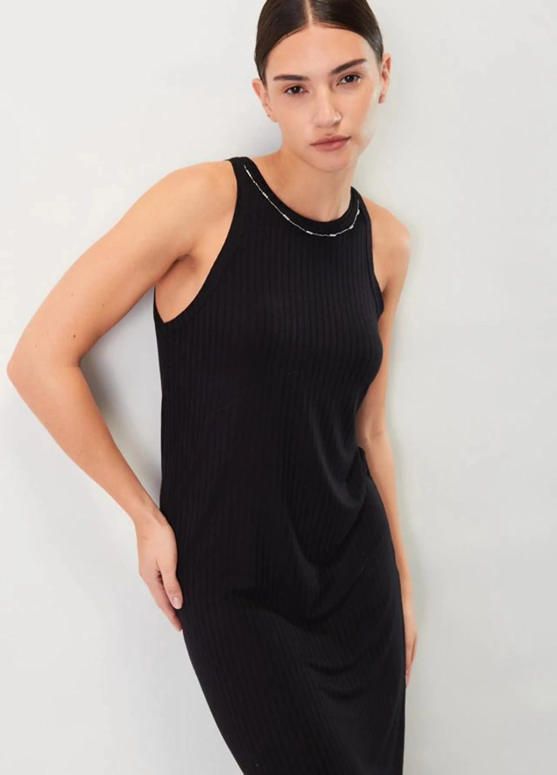 VESTIDO CRUZ DEL SUR (NEGRO)