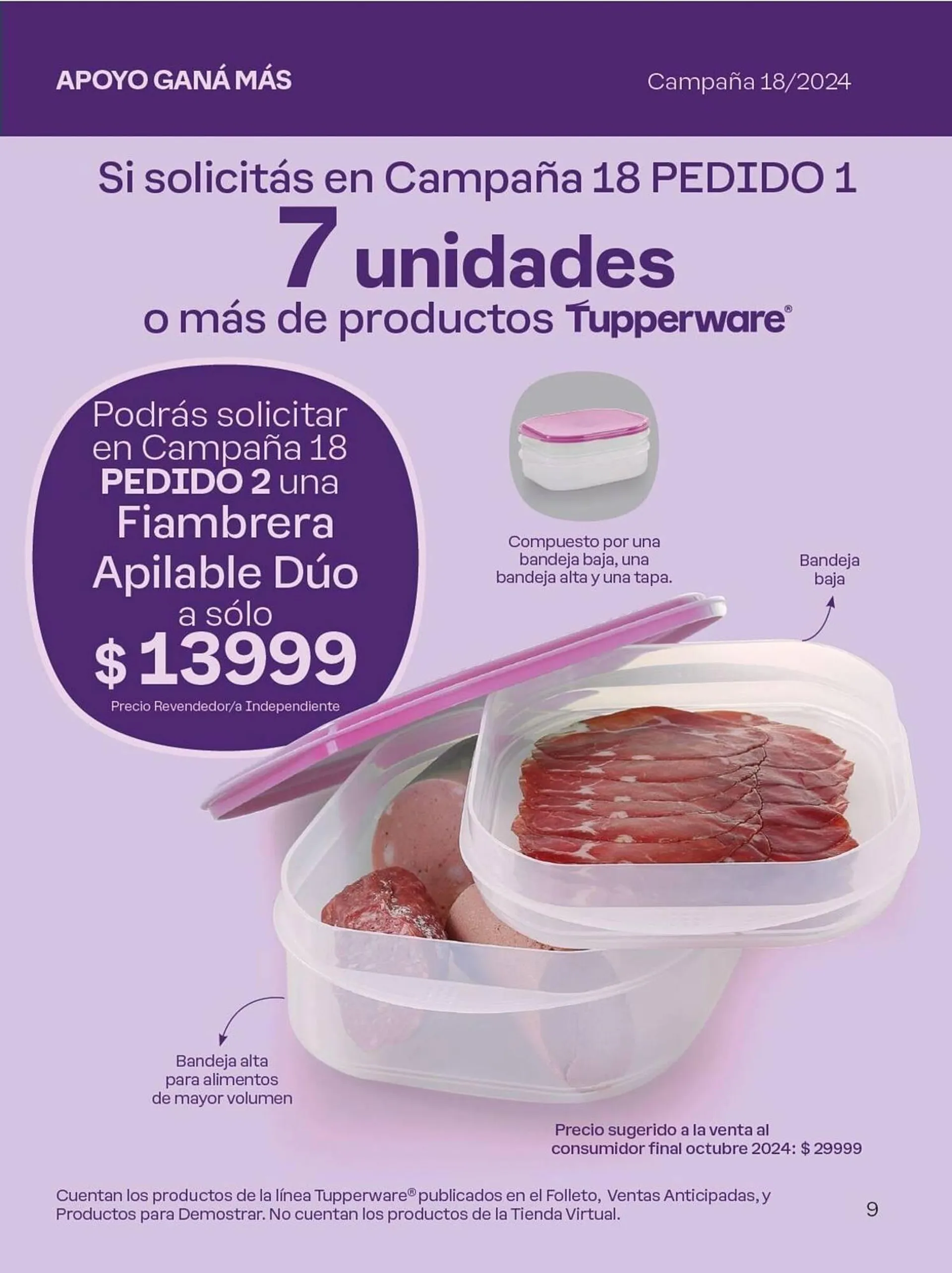 Ofertas de Catálogo Tupperware 25 de octubre al 8 de noviembre 2024 - Página 25 del catálogo