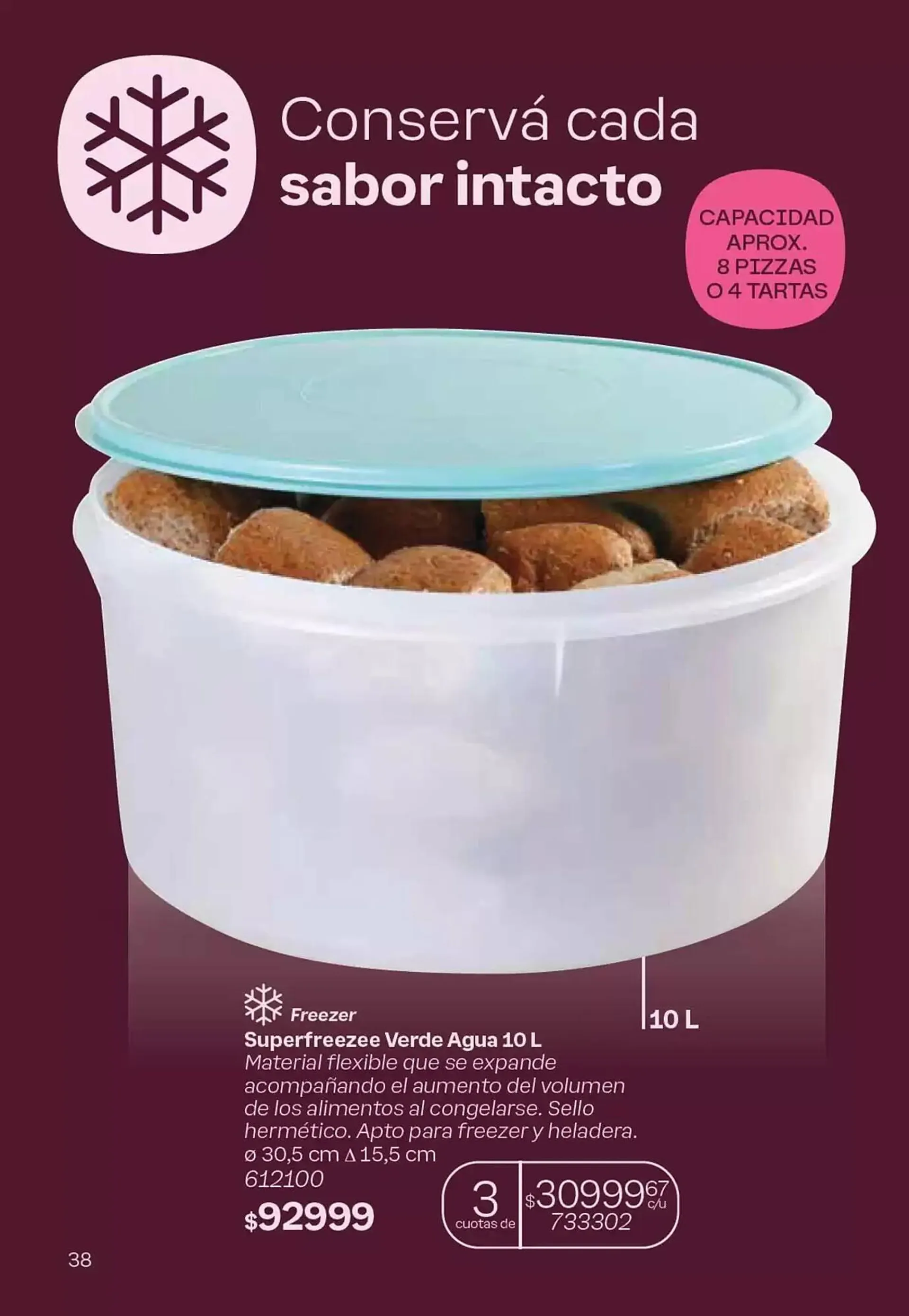 Ofertas de Catálogo Tupperware 11 de octubre al 25 de octubre 2024 - Página 32 del catálogo