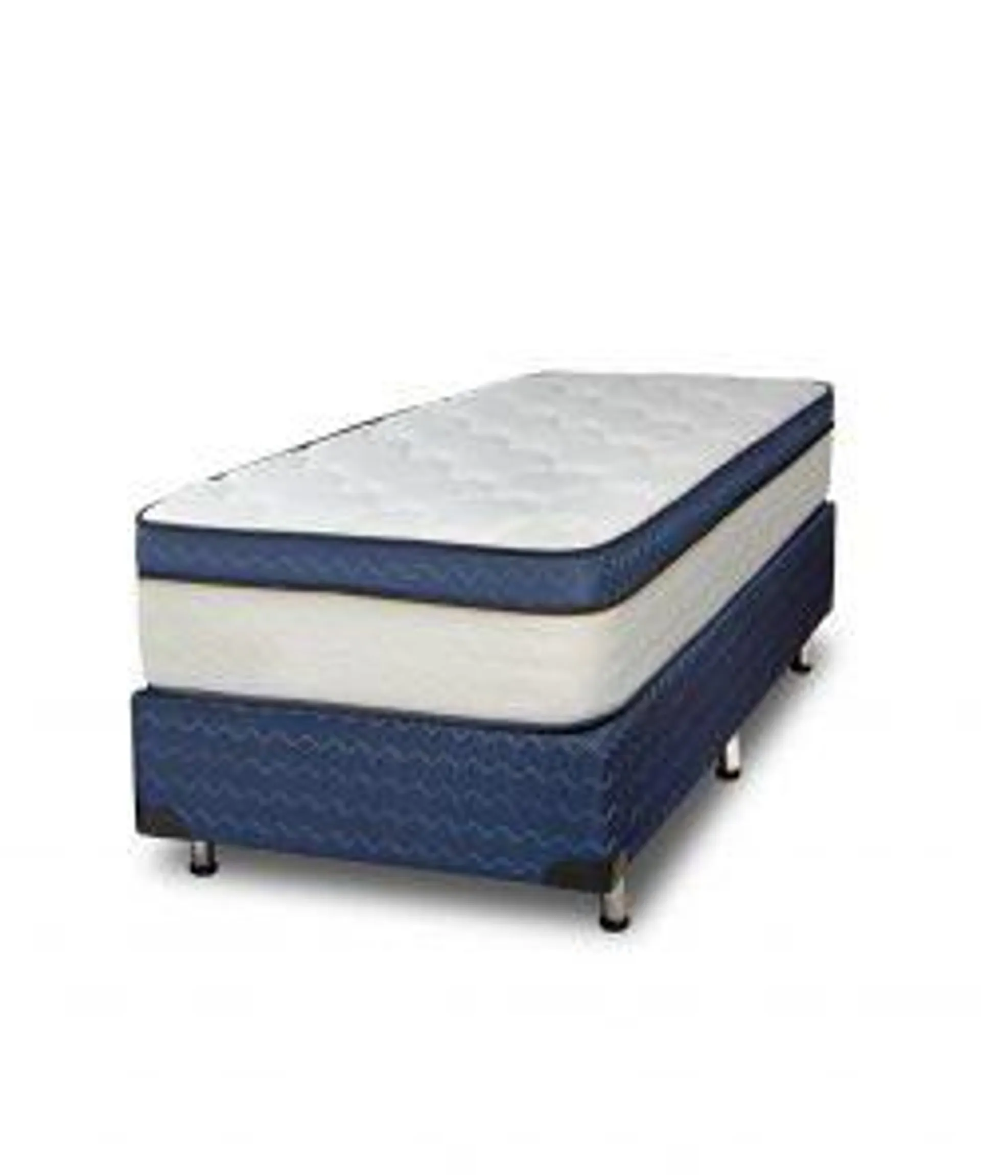 COLCHON Y SOMMIER CAELO FOAM ALTA DENSIDAD 080X190 OFERTA PREMIUM