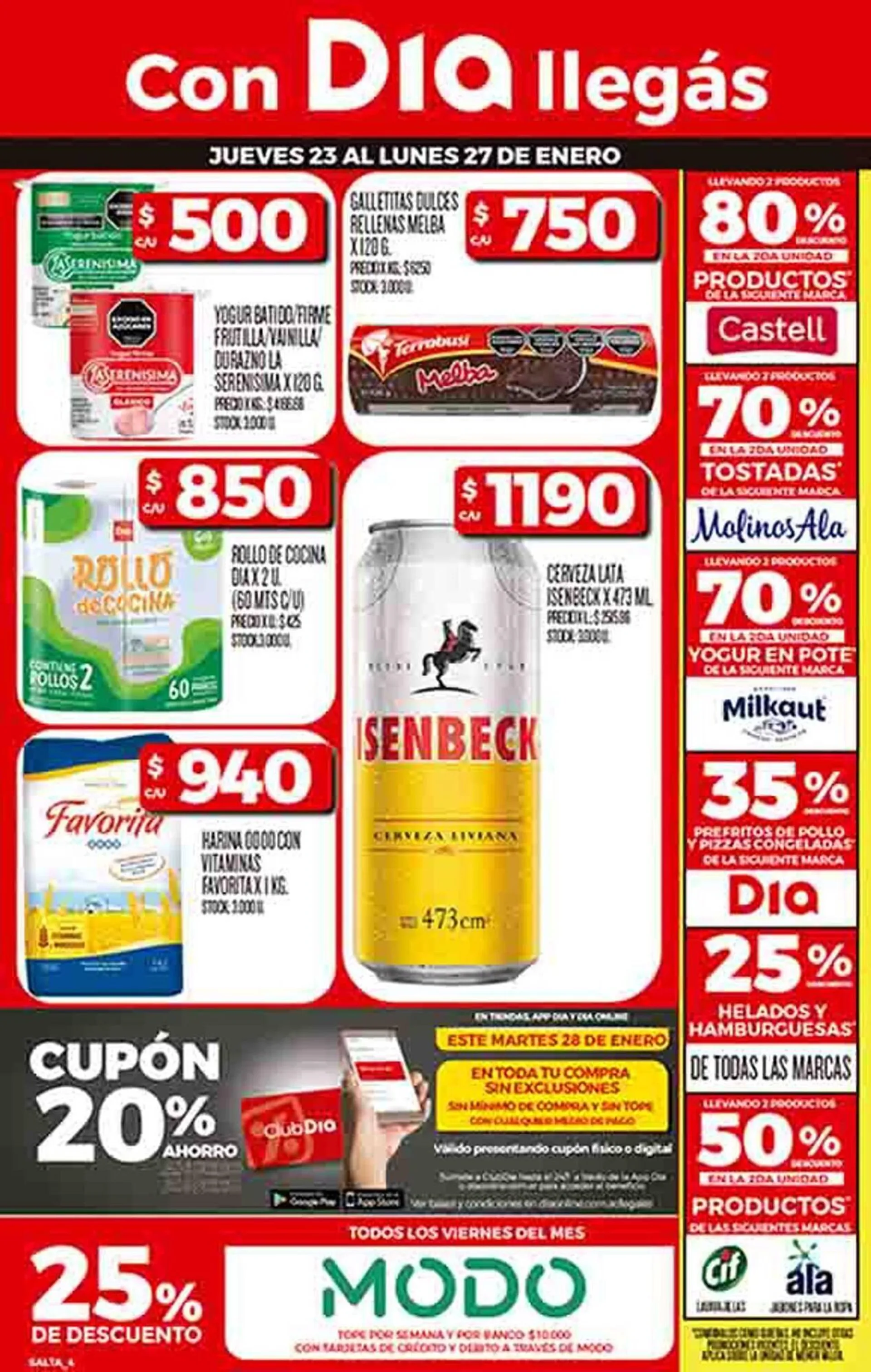 Ofertas de Catálogo Supermercados DIA 23 de enero al 7 de febrero 2025 - Página  del catálogo