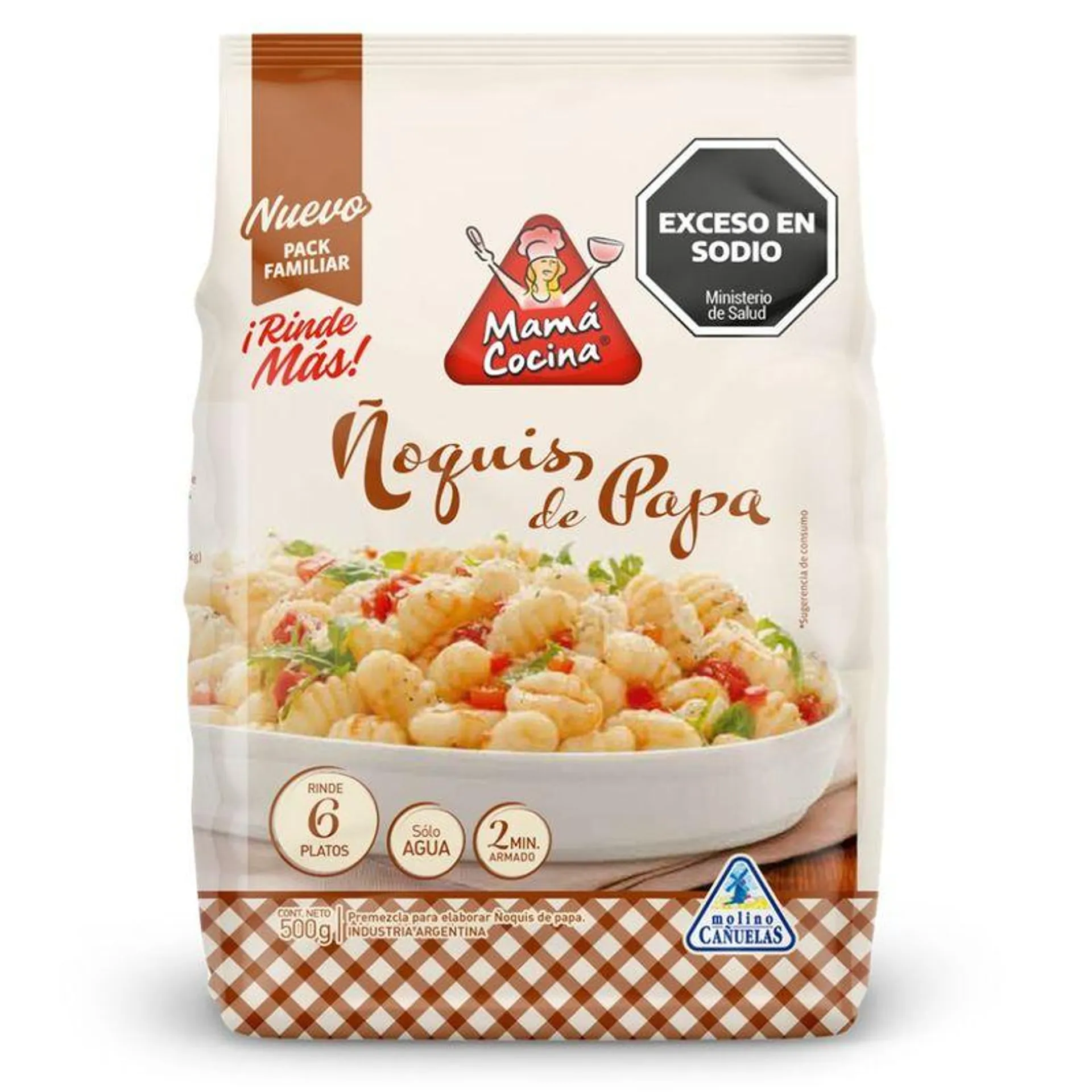 Premezcla Ñoquis Mama Cocina 500 Gr.