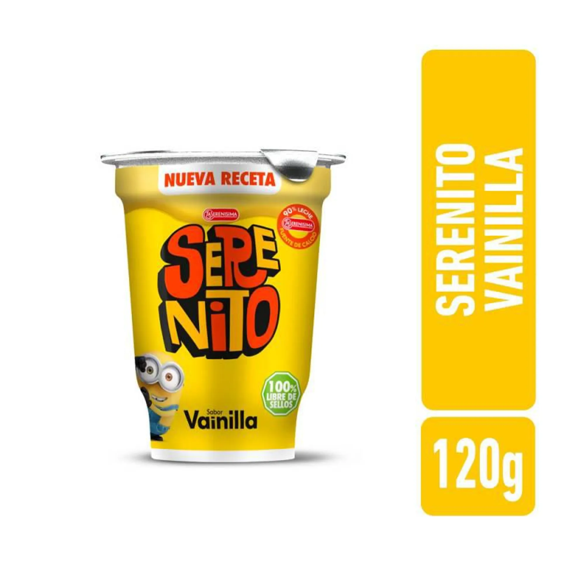 Postre Sabor Vainilla Serenito x 120 g.