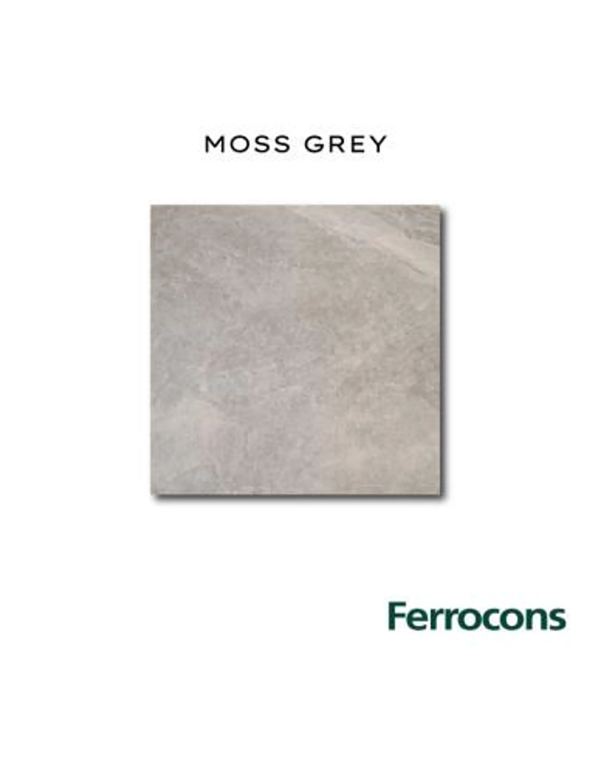 PORTOBELLO MOSS GREY 90X90 NAT RET