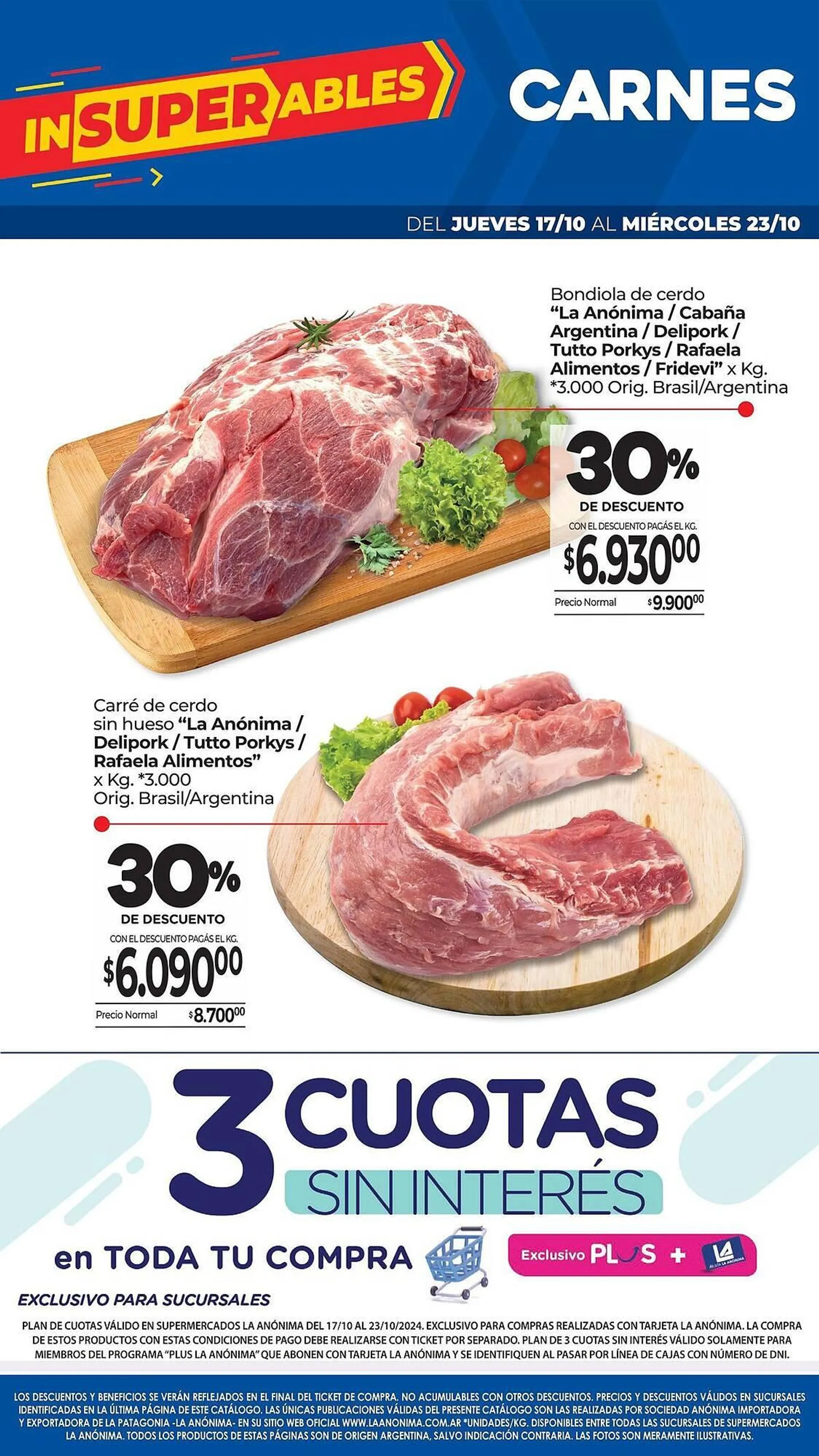 Ofertas de Catálogo La Anonima 17 de octubre al 31 de octubre 2024 - Página 3 del catálogo