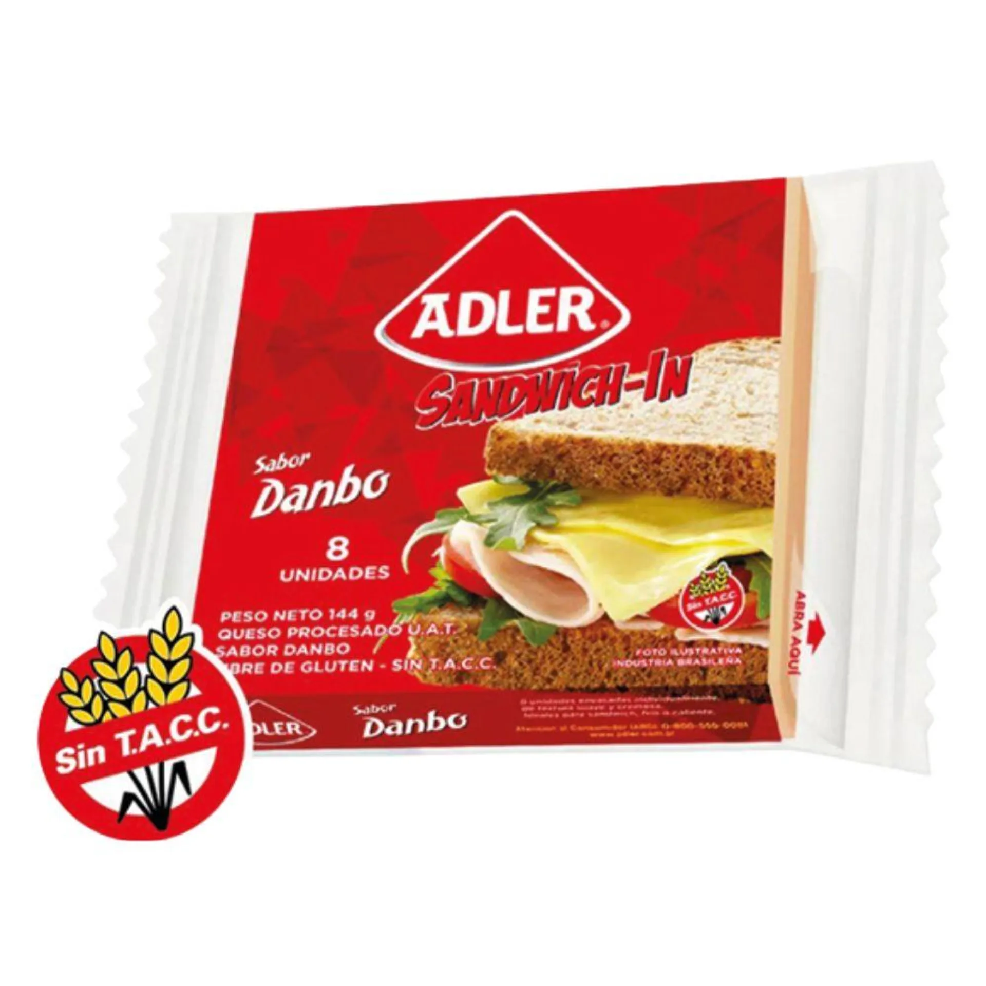 Queso Dambo En Fetas Adler 144 Gr