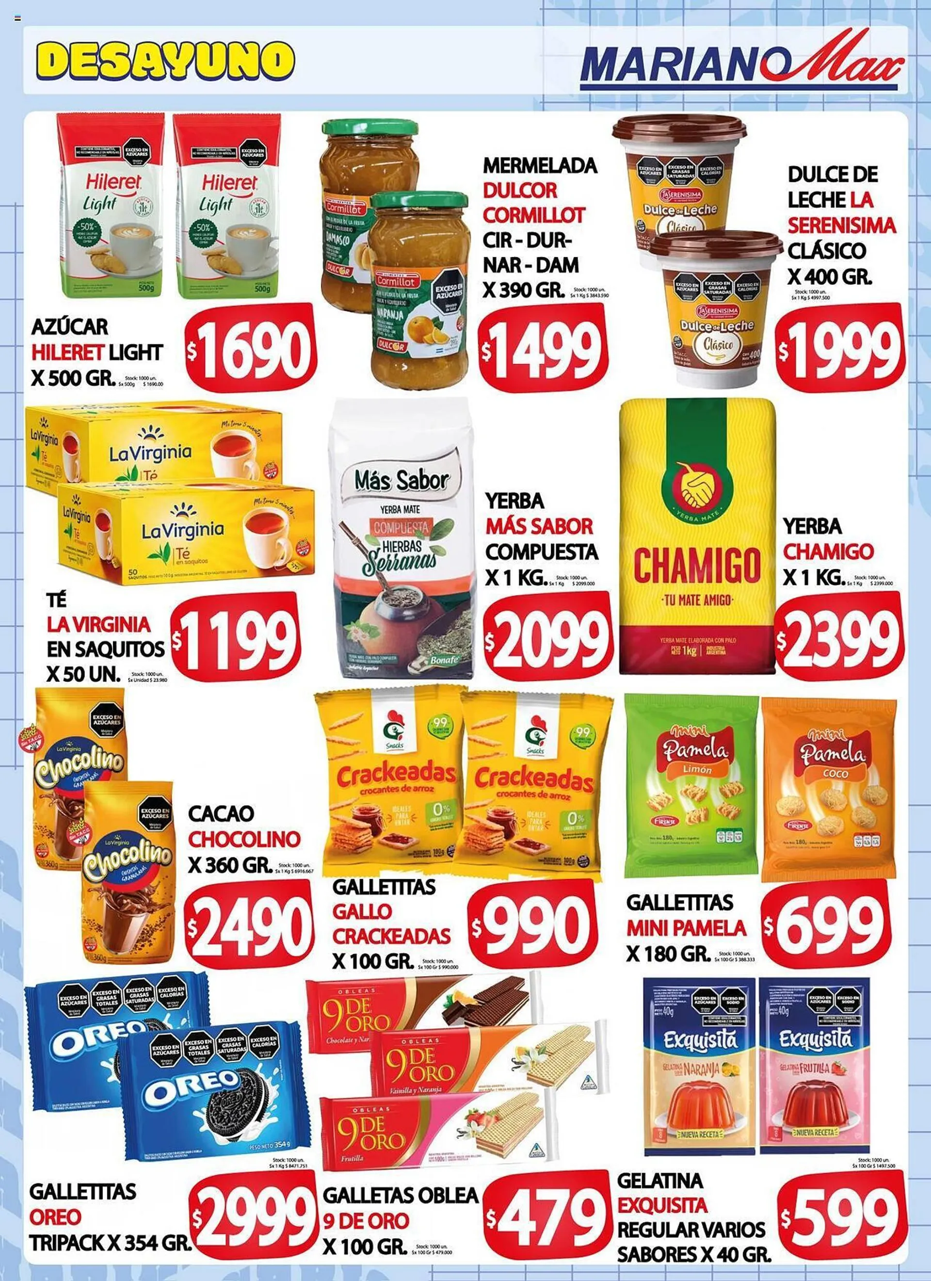 Ofertas de Catálogo Supermercados Mariano Max 18 de septiembre al 30 de septiembre 2024 - Página 3 del catálogo