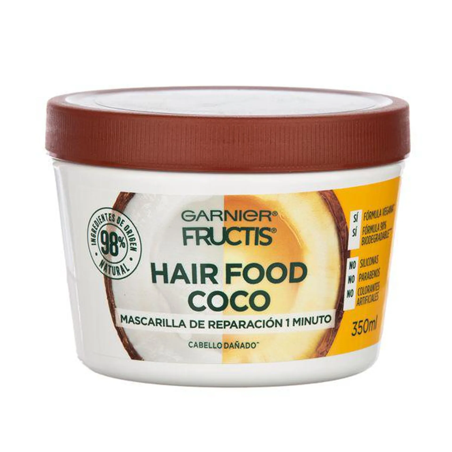 Tratamiento Fructis Garnier Hair Food Máscara de Reparación x 350 ml