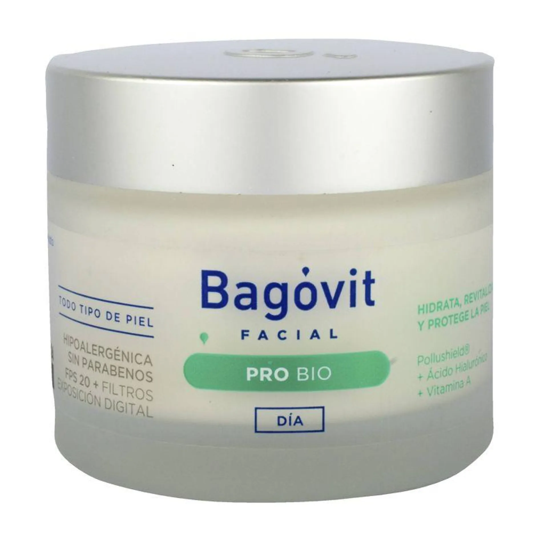 Crema Facial Bagóvit Pro Bio Revitalizante Día 50g