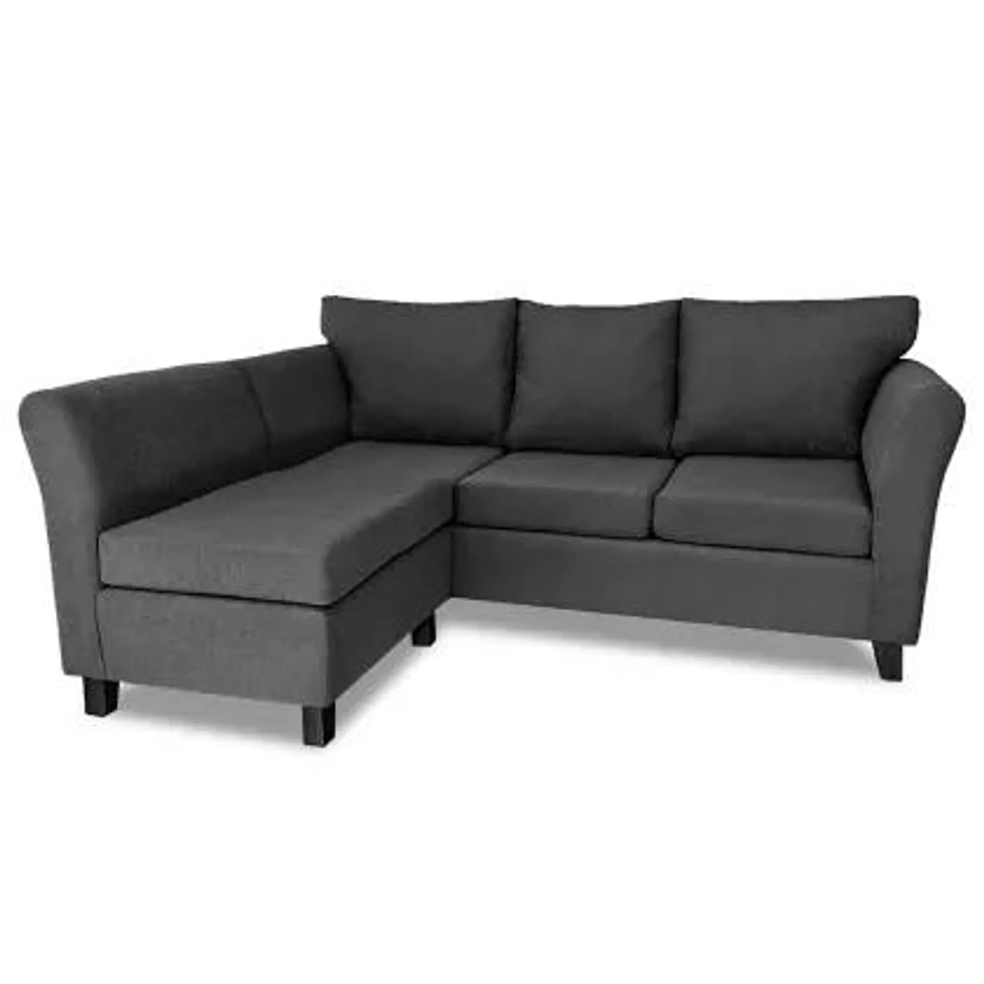 Sillón esquinero Orion 3 cuerpos gris oscuro