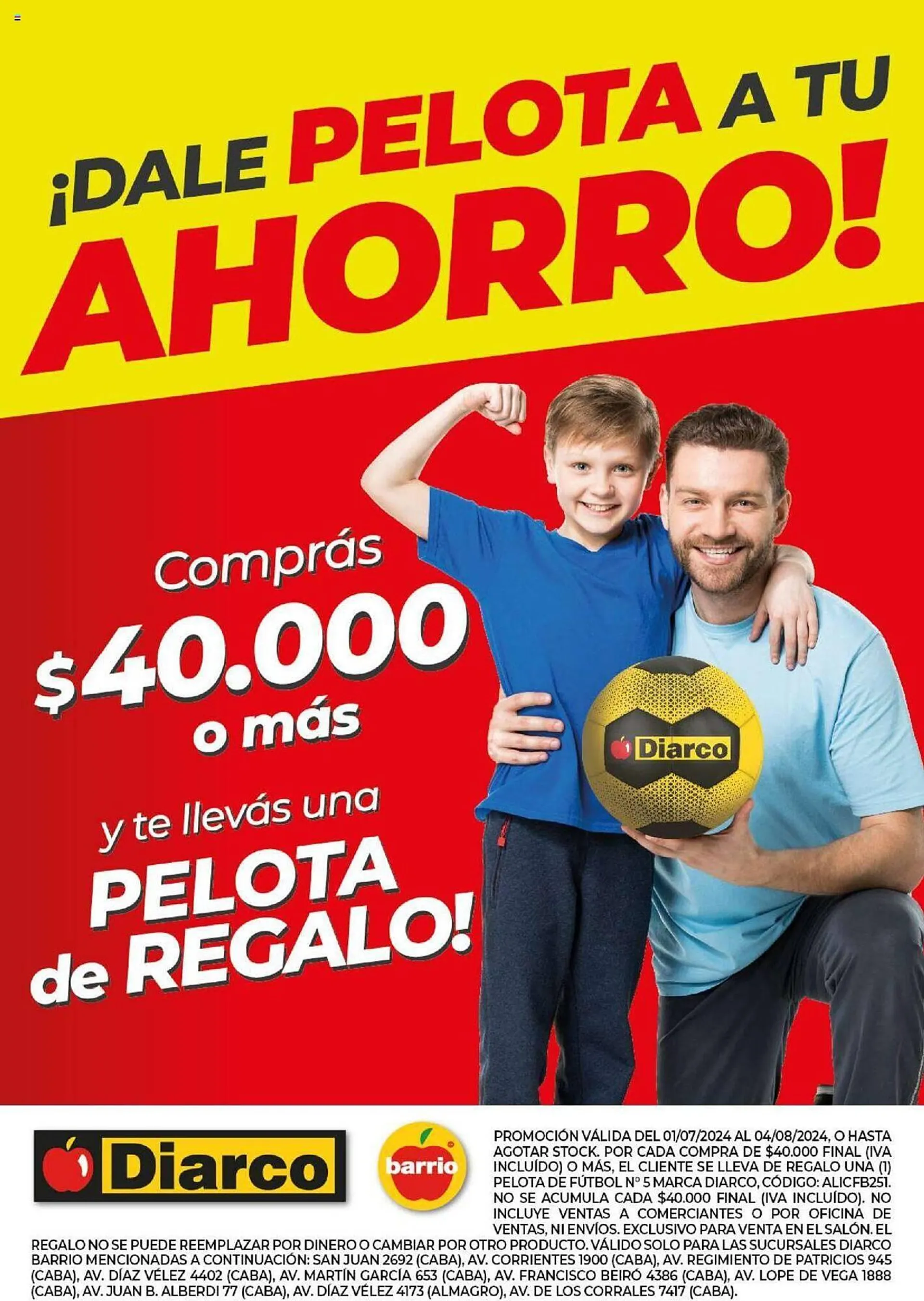 Ofertas de Catálogo Diarco 1 de julio al 4 de agosto 2024 - Página 1 del catálogo