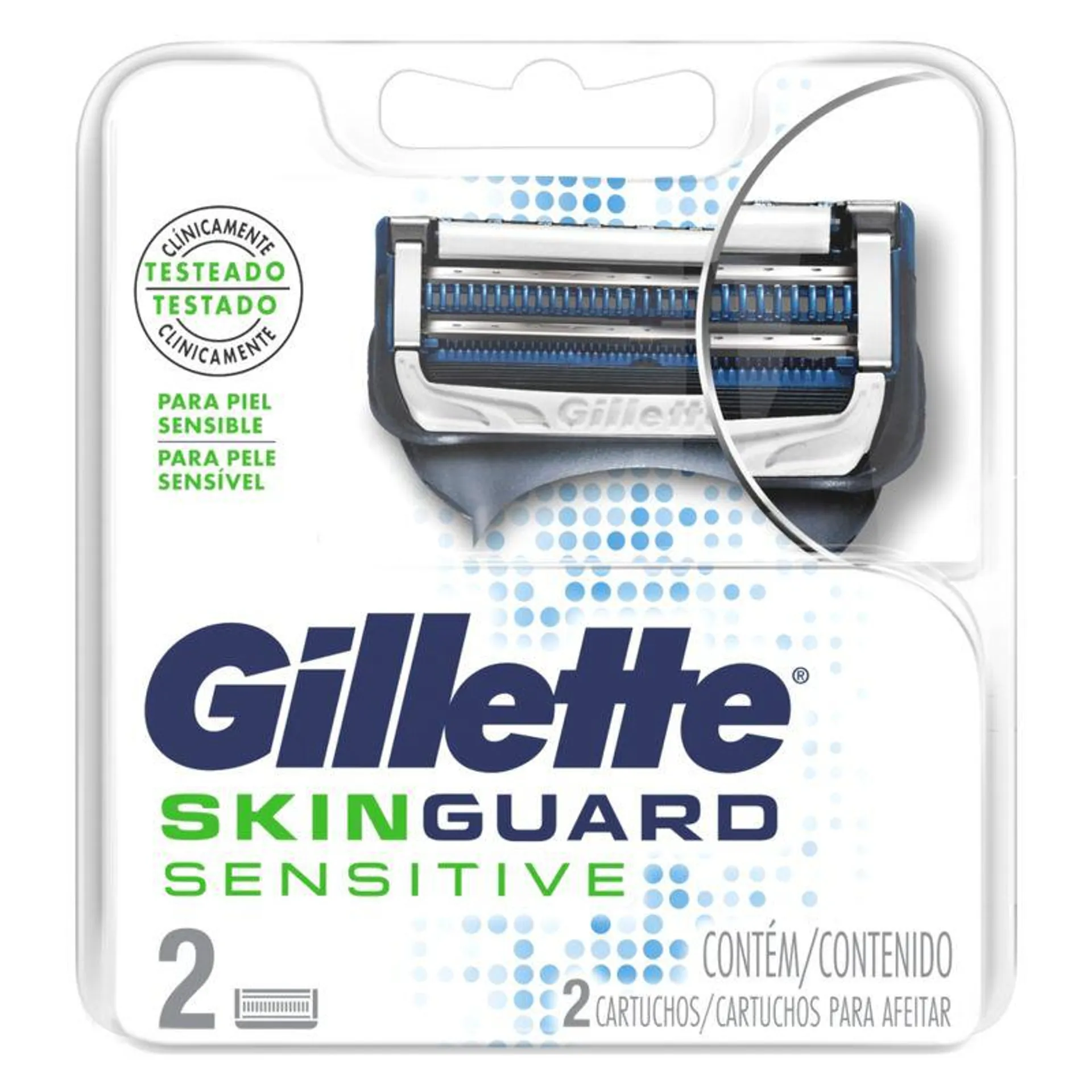Repuesto Gillette para Afeitadora SkinGuard Sensitive x 2 un