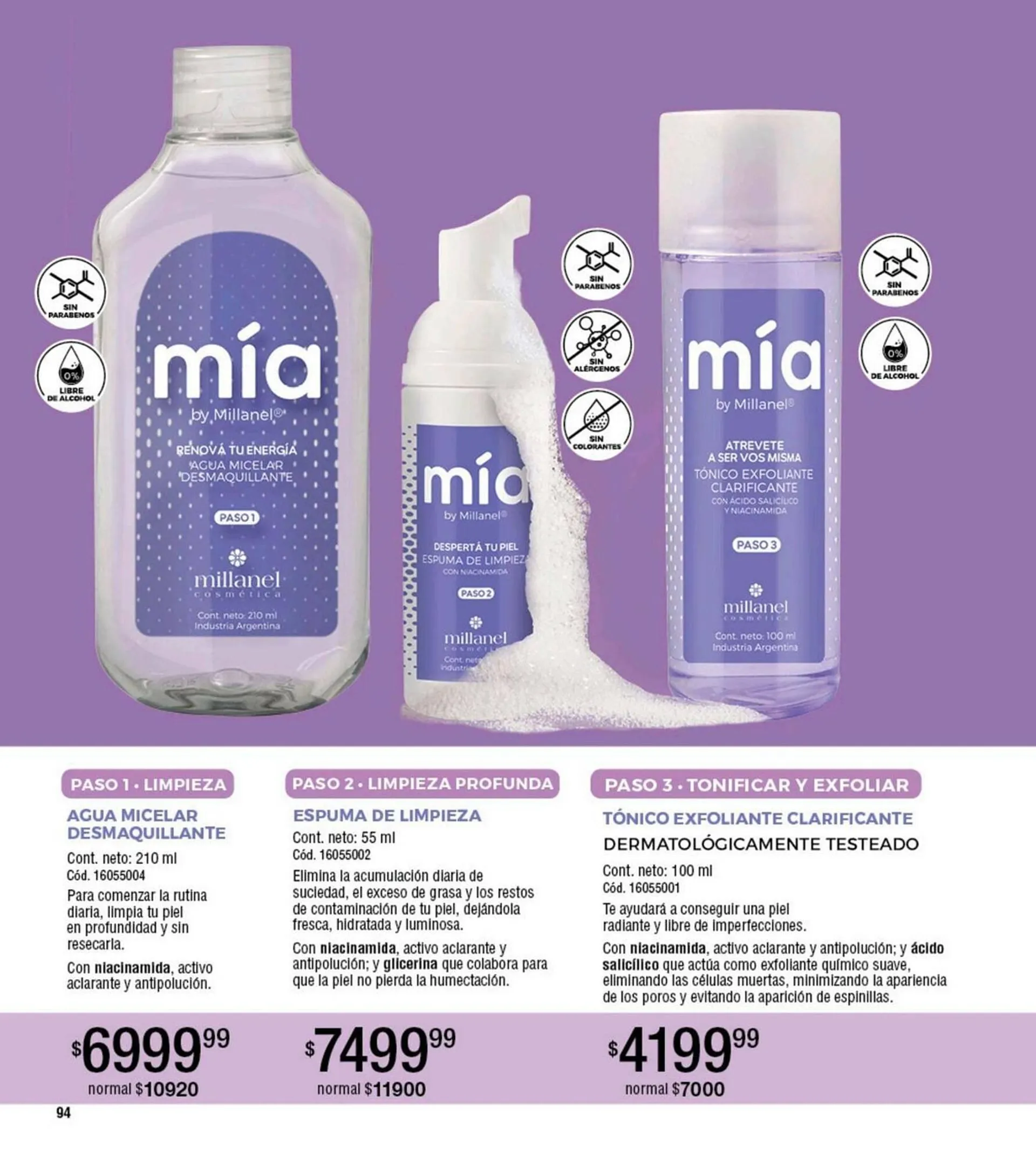 Ofertas de Catálogo Millanel Cosmética 21 de octubre al 10 de noviembre 2024 - Página 189 del catálogo